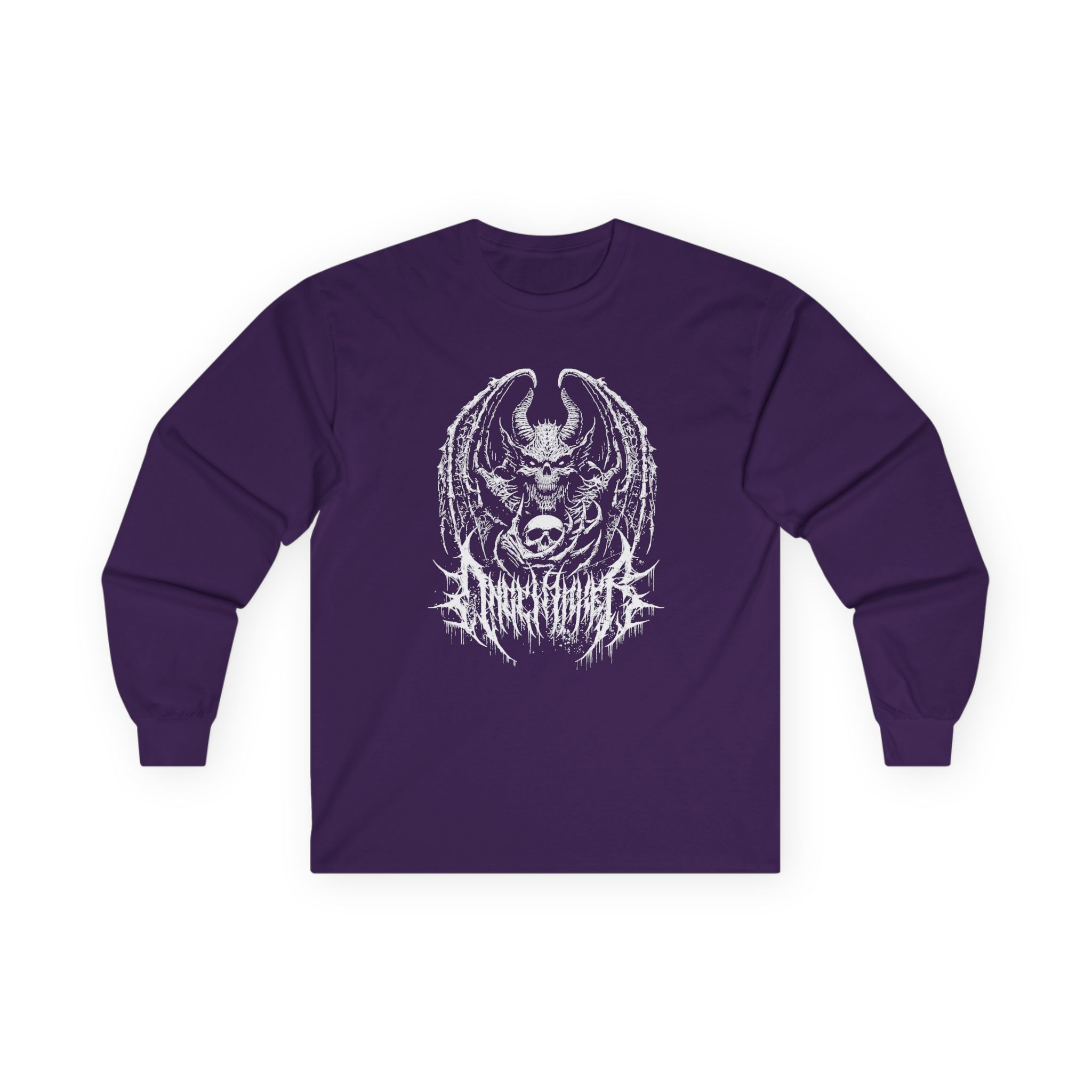 Angelmaker Grim Bat Unisex Ultra Cotton Long Sleeve Tee - Image 15