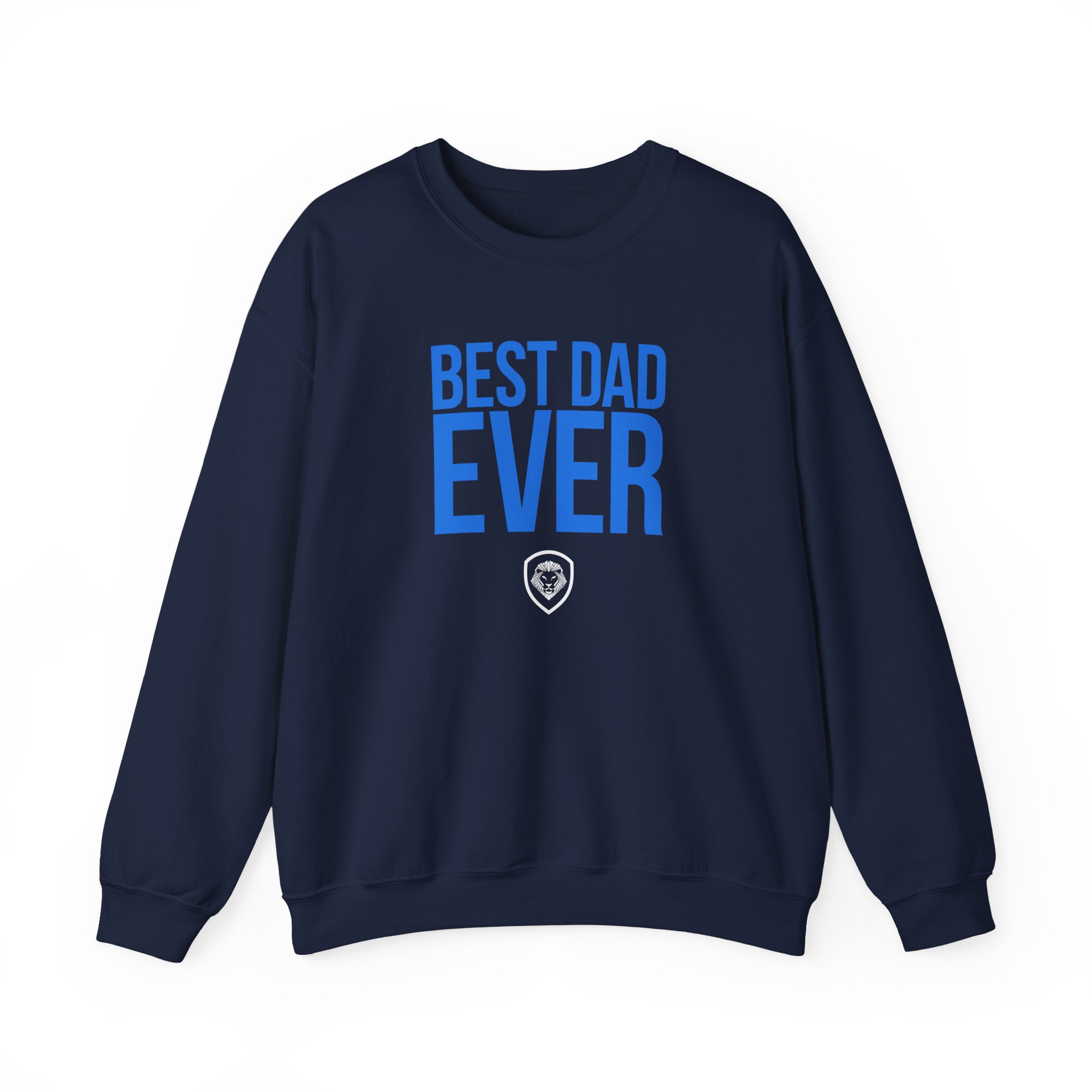 Valuetainment Best Dad Ever Unisex Heavy Blend™ Crewneck Sweatshirt - Image 7