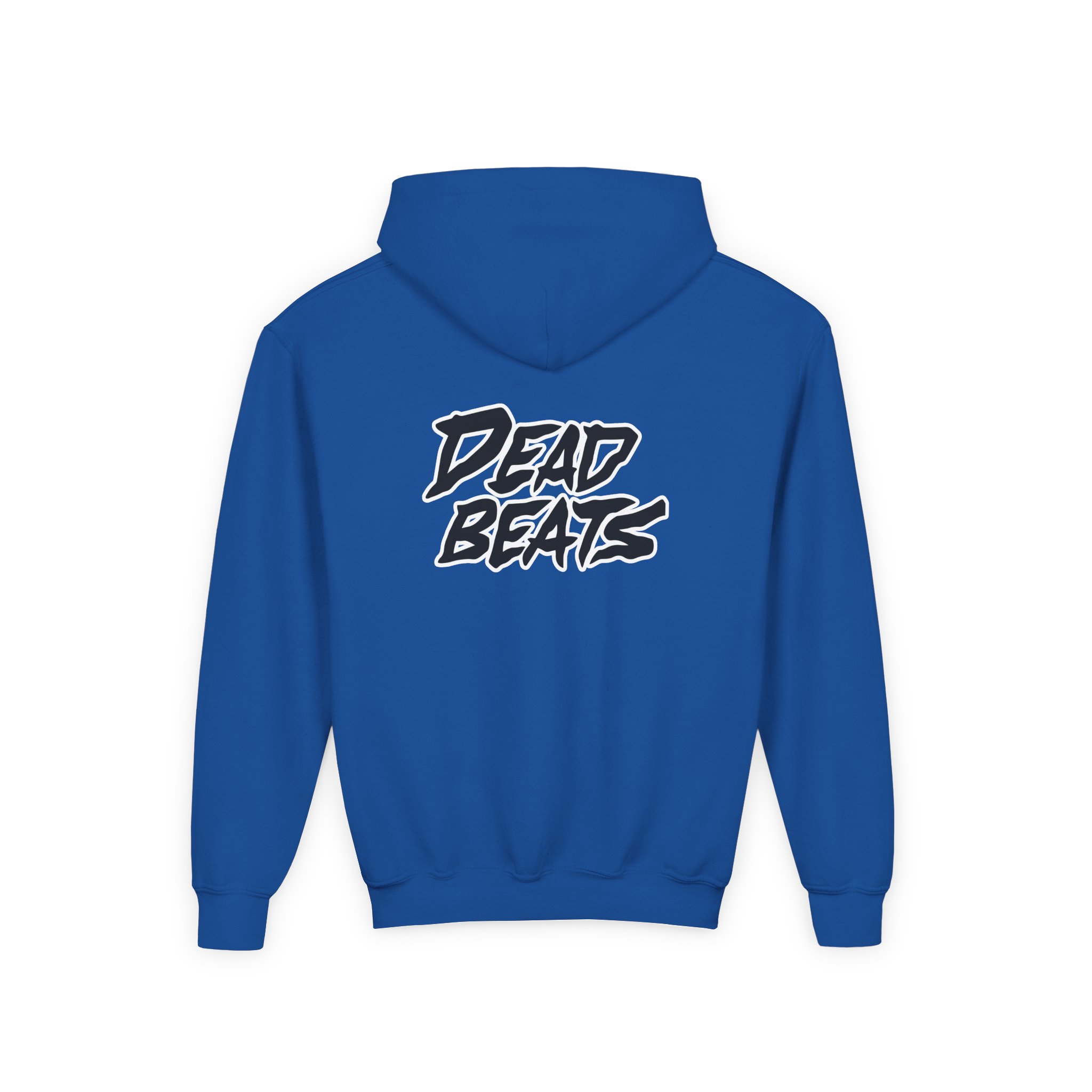 Deadbeats Logo Youth Heavy Blend Hooded Sweatshirt - Image 14