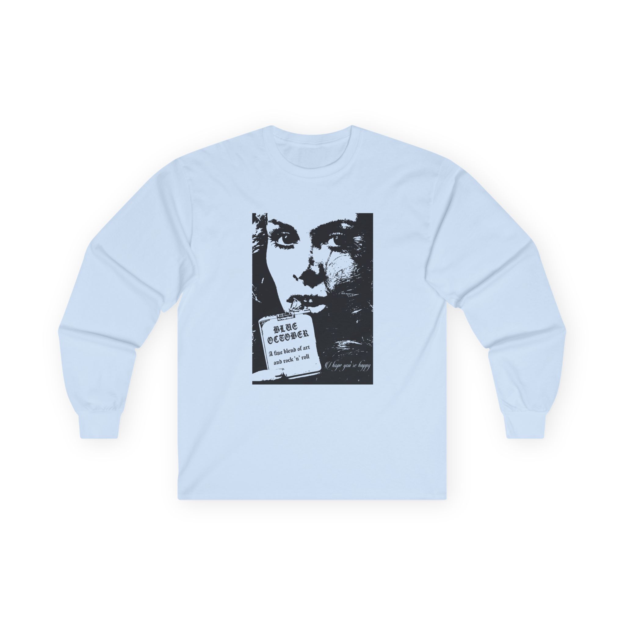 Blue October a Fine Blend Unisex Ultra Cotton Long Sleeve Tee - Image 9