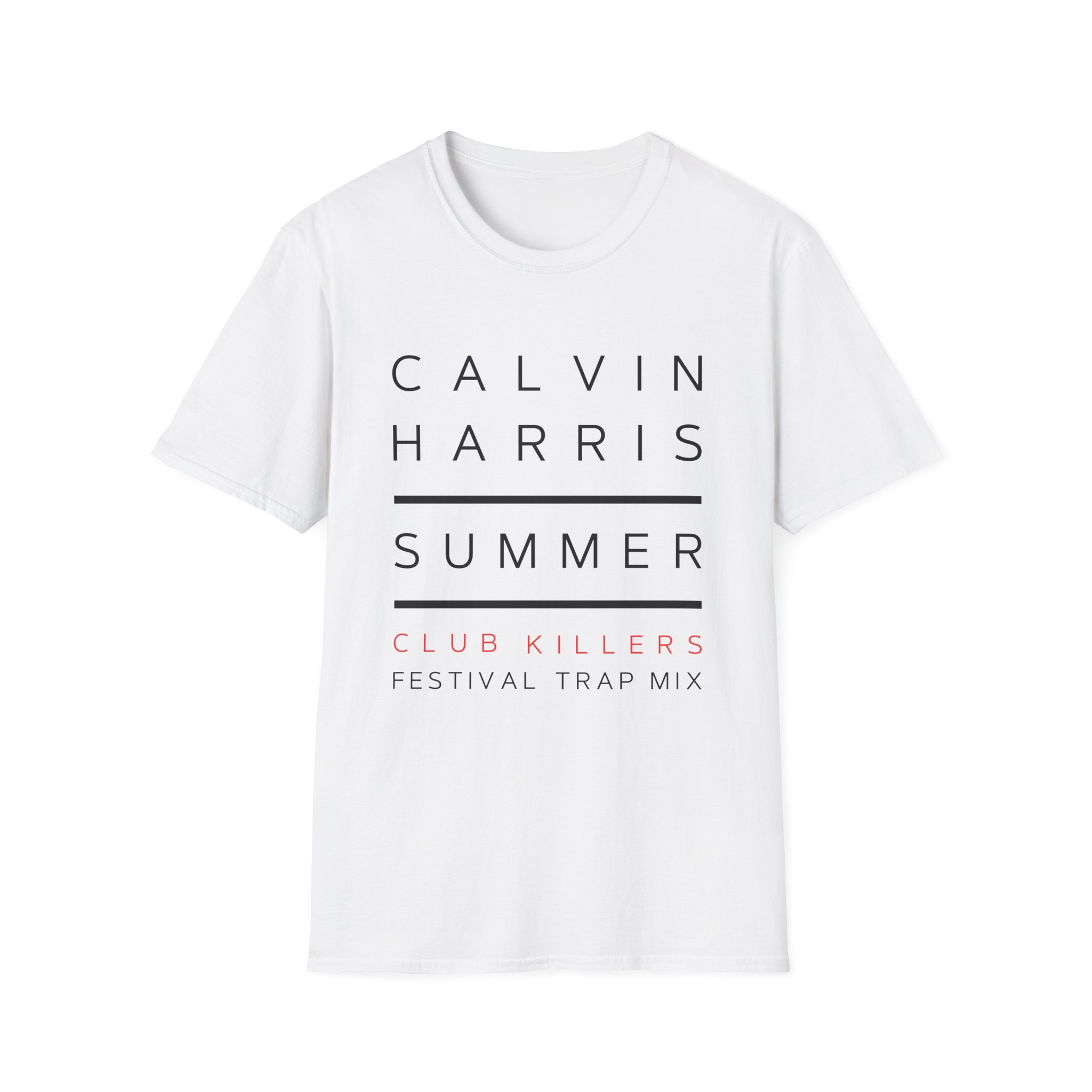 Calvin Harris Summer 4 Album Cover Unisex Softstyle T-Shirt