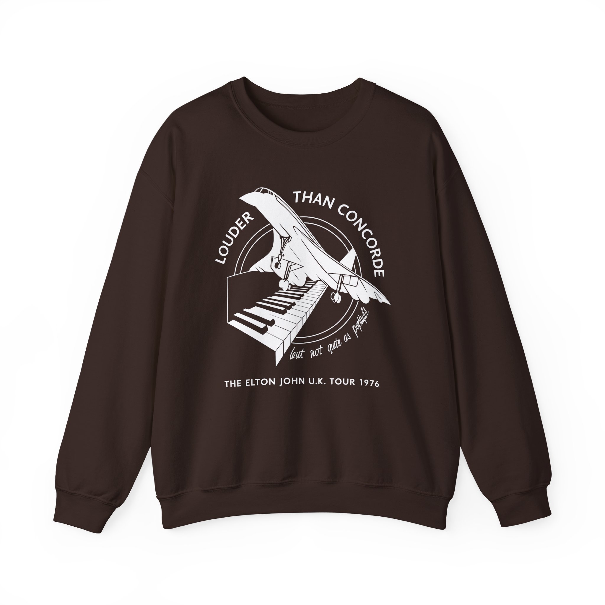 Ej Farewell Vintage Louder Than Concorde Unisex Heavy Blend™ Crewneck Sweatshirt - Image 5