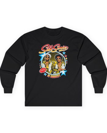 Bruno Mars Silk Sonic in Concert Unisex Ultra Cotton Long Sleeve Tee