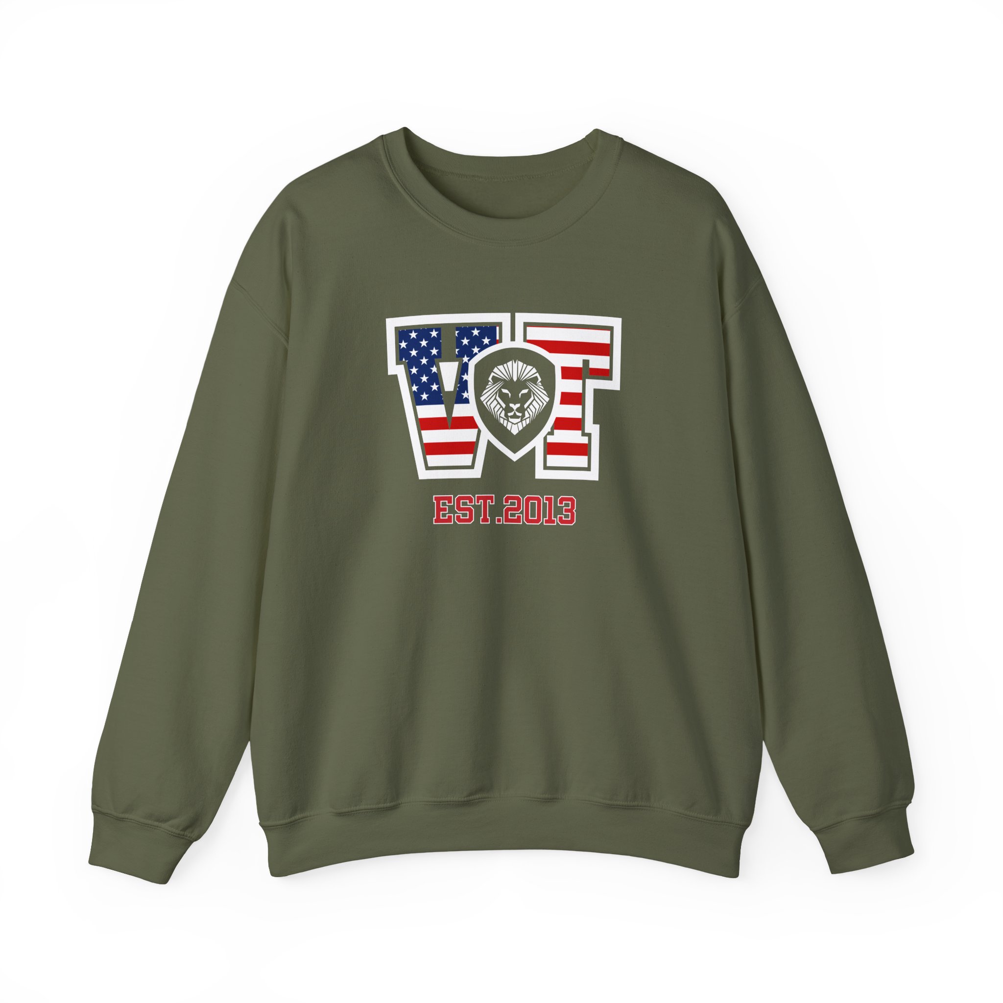 Valuetainment Collegiate Vt Unisex Heavy Blend™ Crewneck Sweatshirt - Image 5