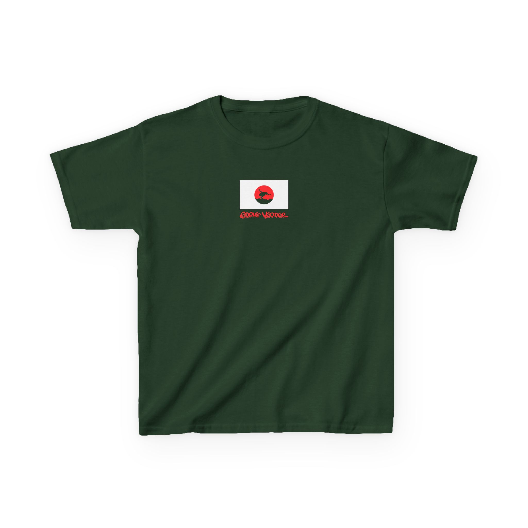 Eddie Vedder Flag Kids Heavy Cotton™ Tee - Image 3