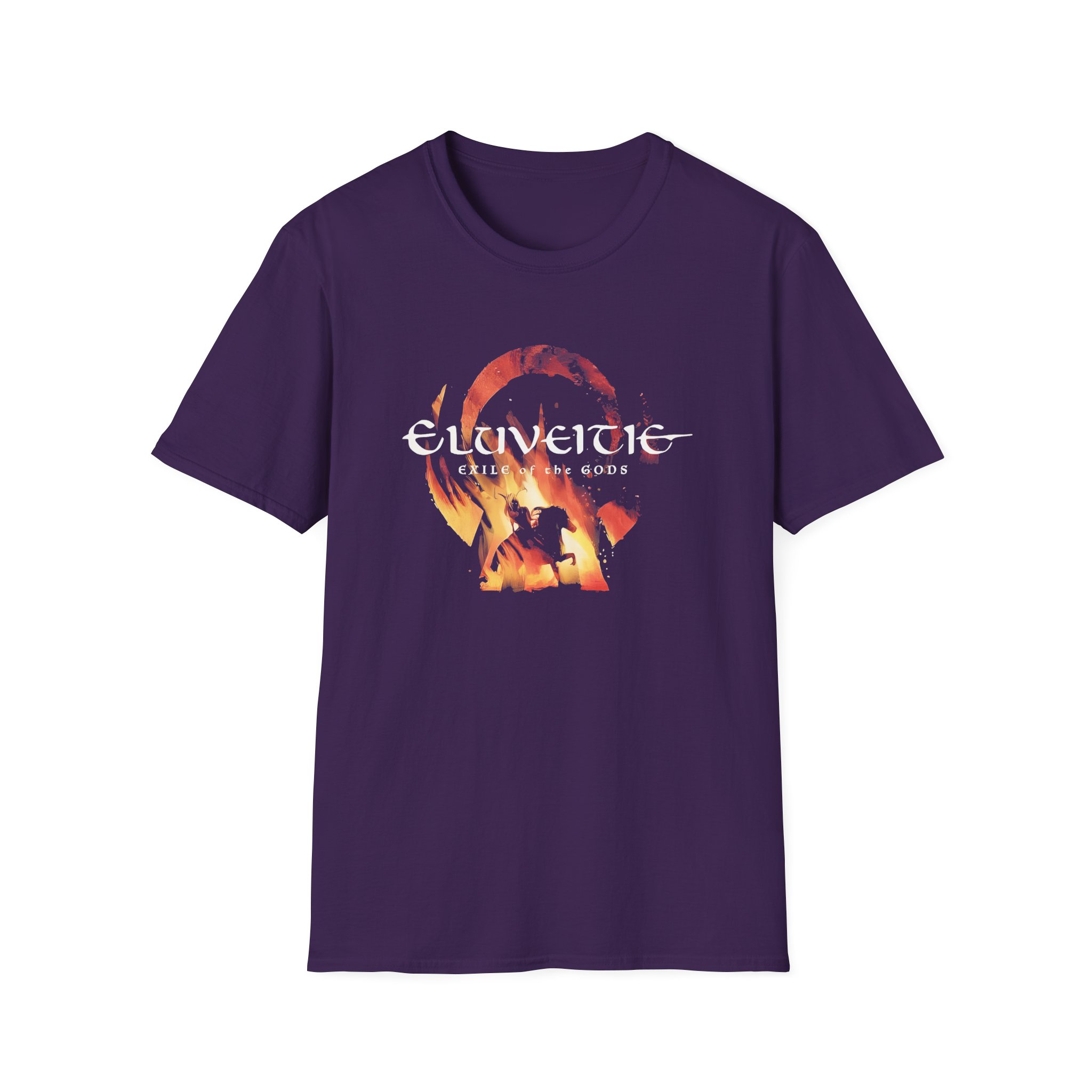 Eluveitie Exile Rider Unisex Softstyle T-Shirt - Image 9