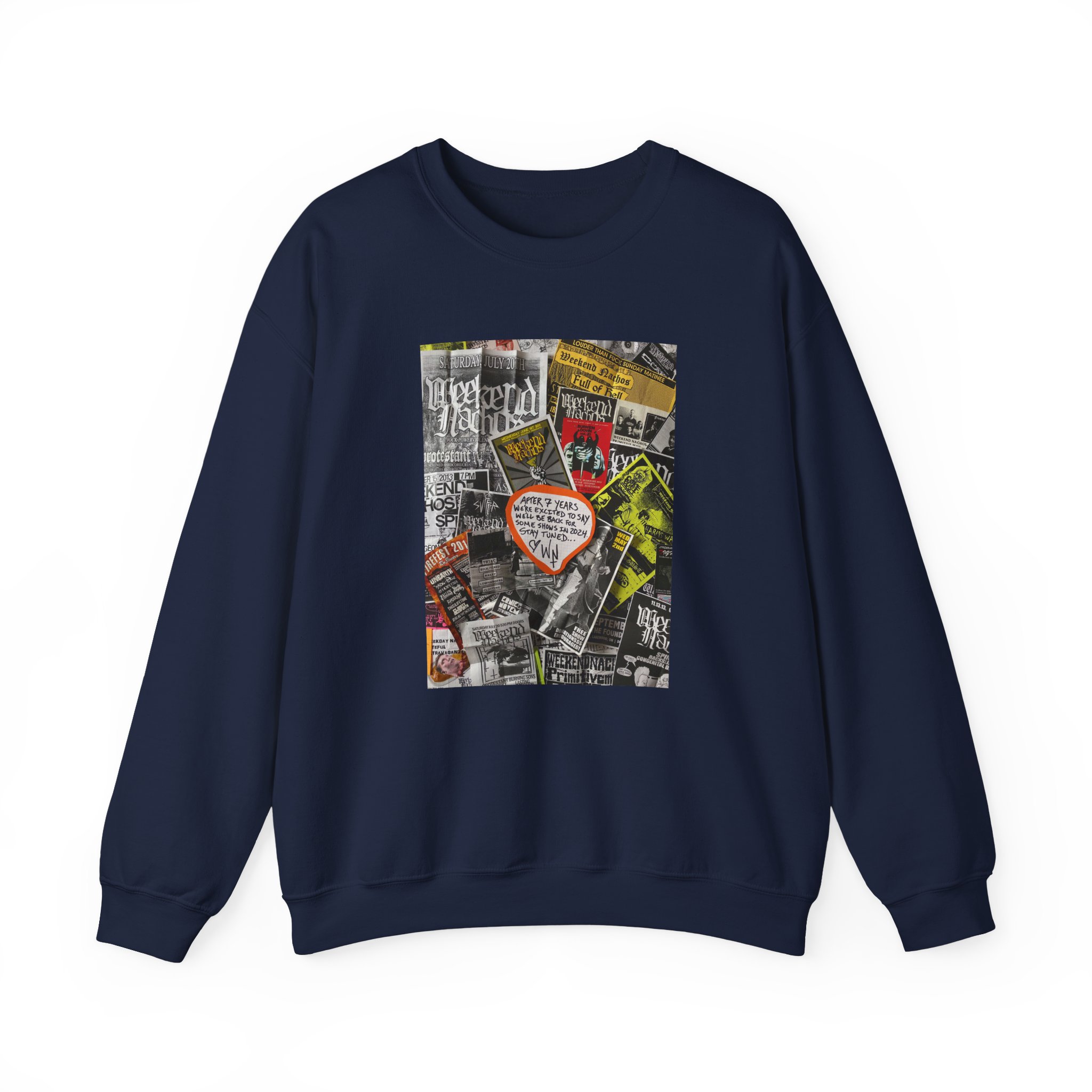 Weekend Nachos Unisex Heavy Blend™ Crewneck Sweatshirt - Image 21