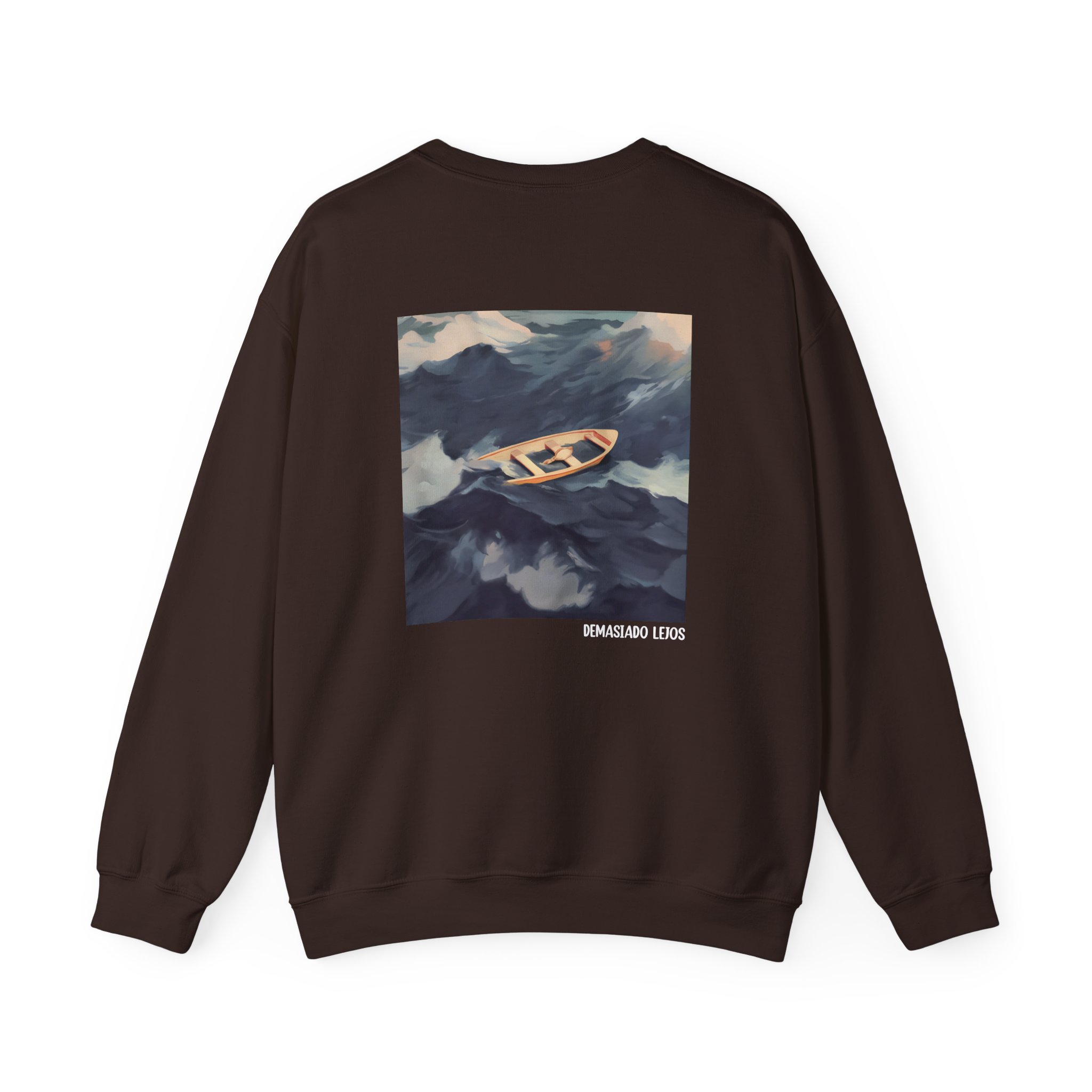 Morat A dark, shadowy vigilante Unisex Heavy Blend™ Crewneck Sweatshirt - Image 6