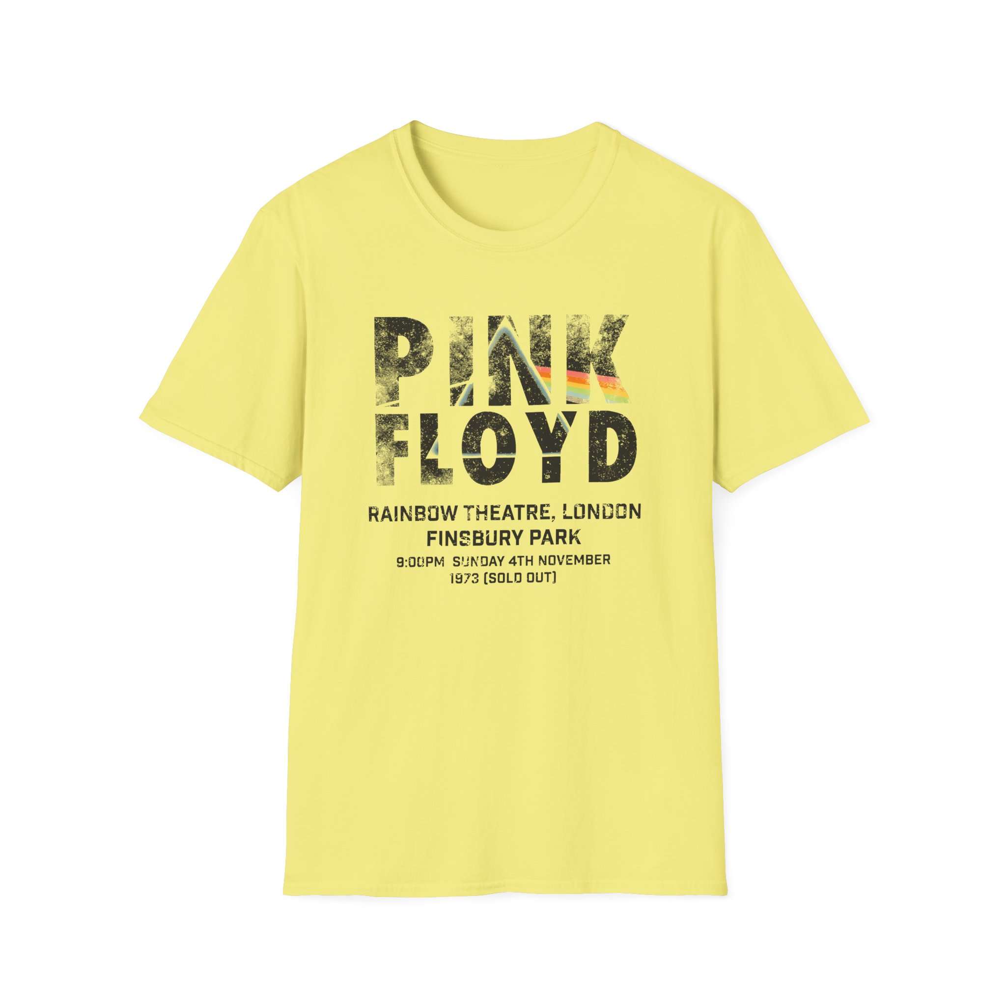 Pink Floyd Rainbow Unisex Softstyle T-shirt - Image 9