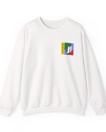 Fleetwood Mac Duo Penguin Collared Unisex Heavy Blend™ Crewneck Sweatshirt