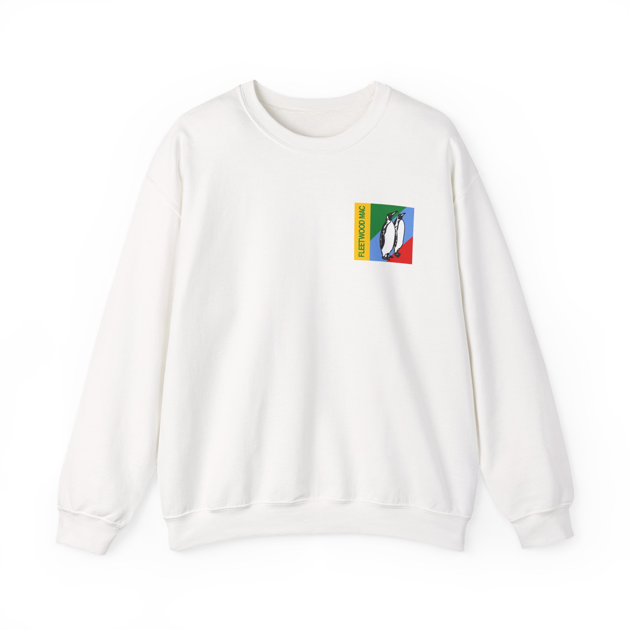 Fleetwood Mac Duo Penguin Collared Unisex Heavy Blend™ Crewneck Sweatshirt