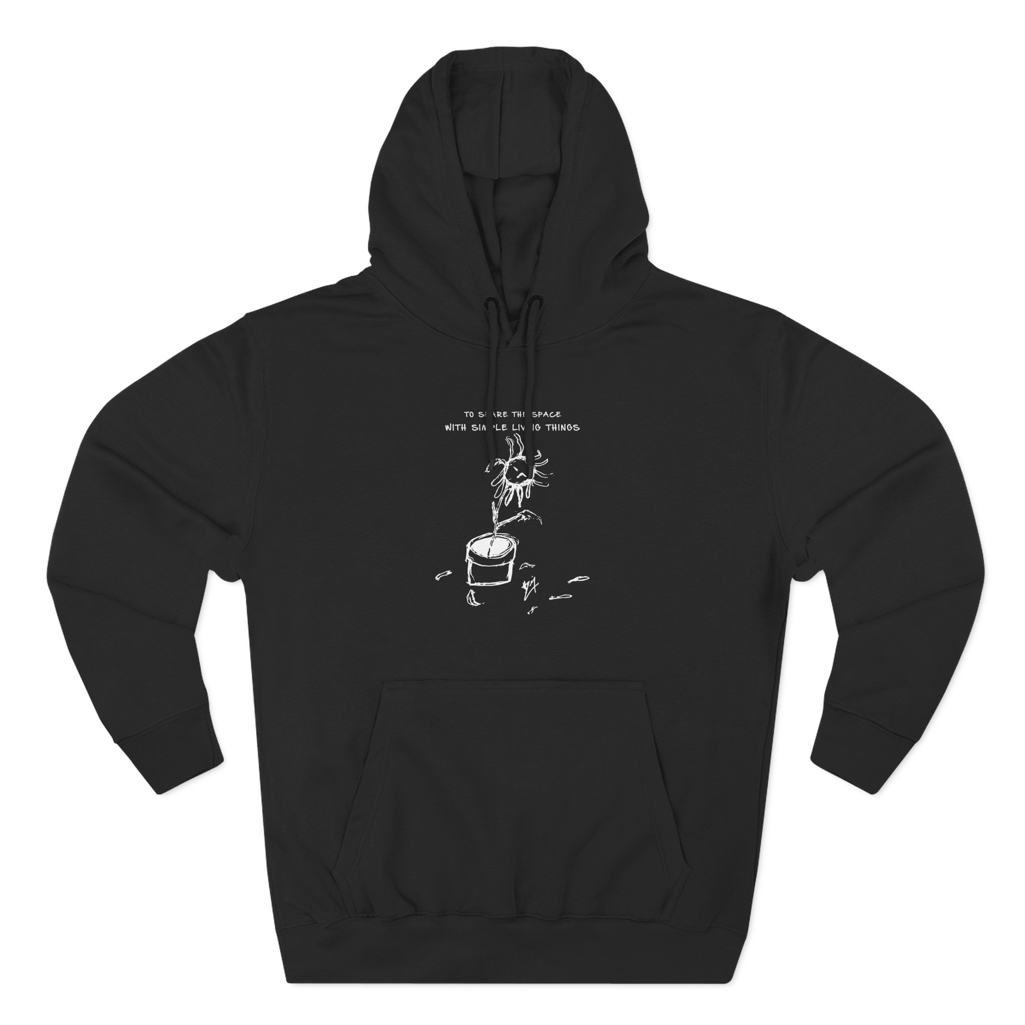 Hozier Simple Living Things Three-Panel Fleece Hoodie