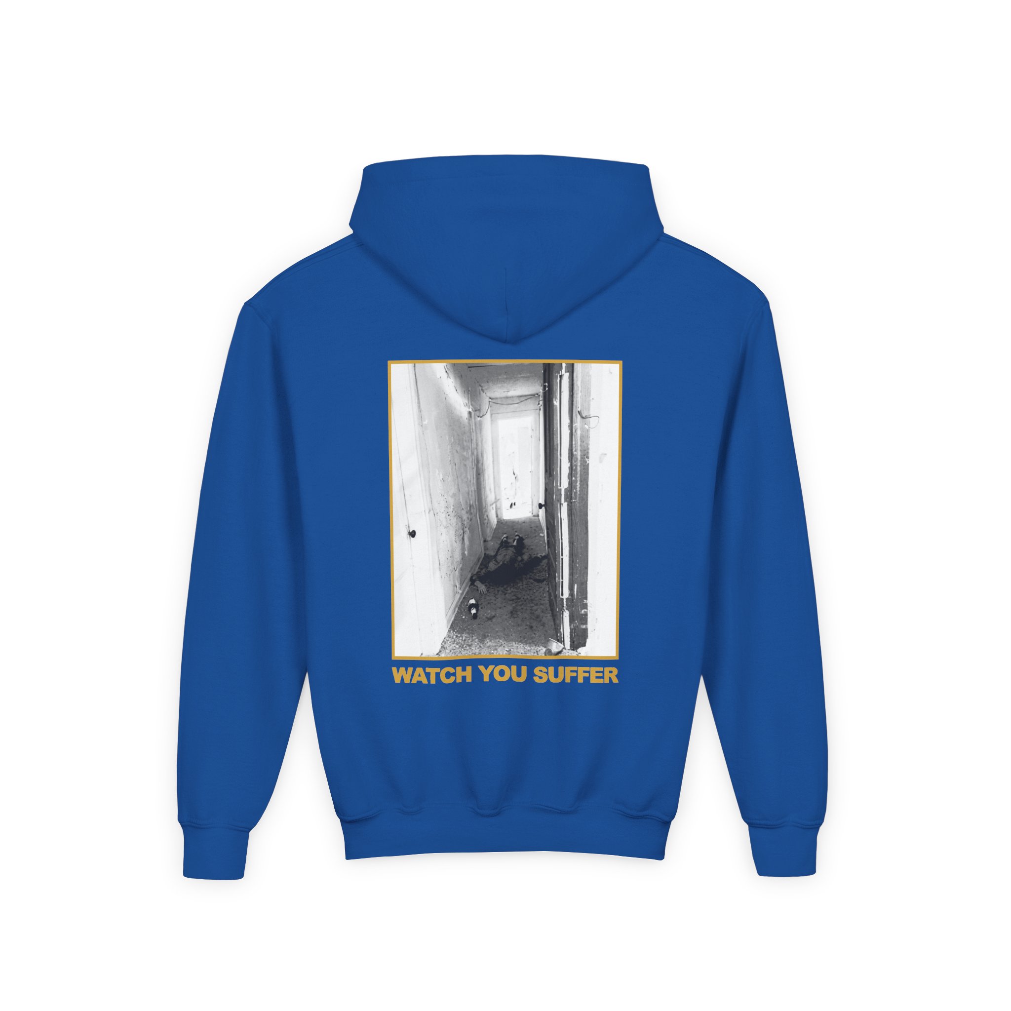 Youth Weekend Nachos Watch You Suffer Heavy Blend Hooded Sweatshirt - Image 8
