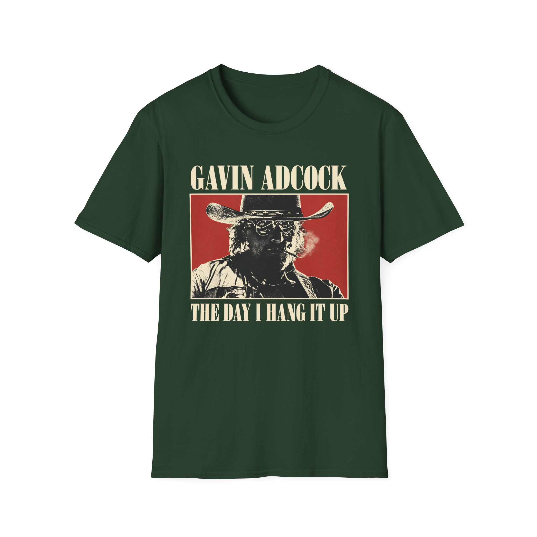 Gavin Adcock Hang It Up Unisex Softstyle T-Shirt - Image 5