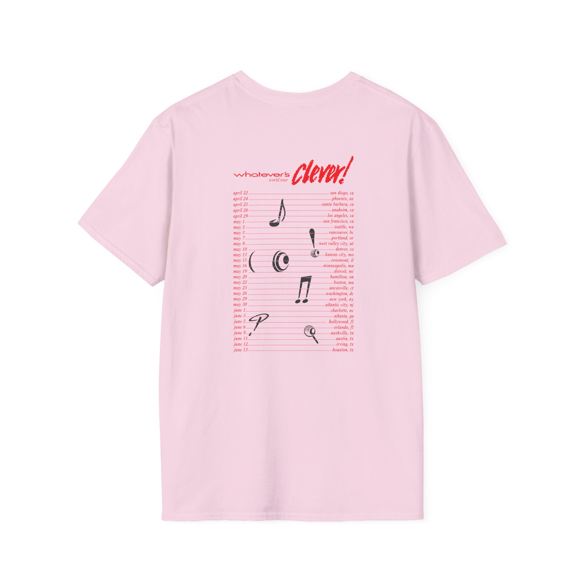 Charlie Puth Whatever's Clever! 2026 Unisex Softstyle T-Shirt - Image 14