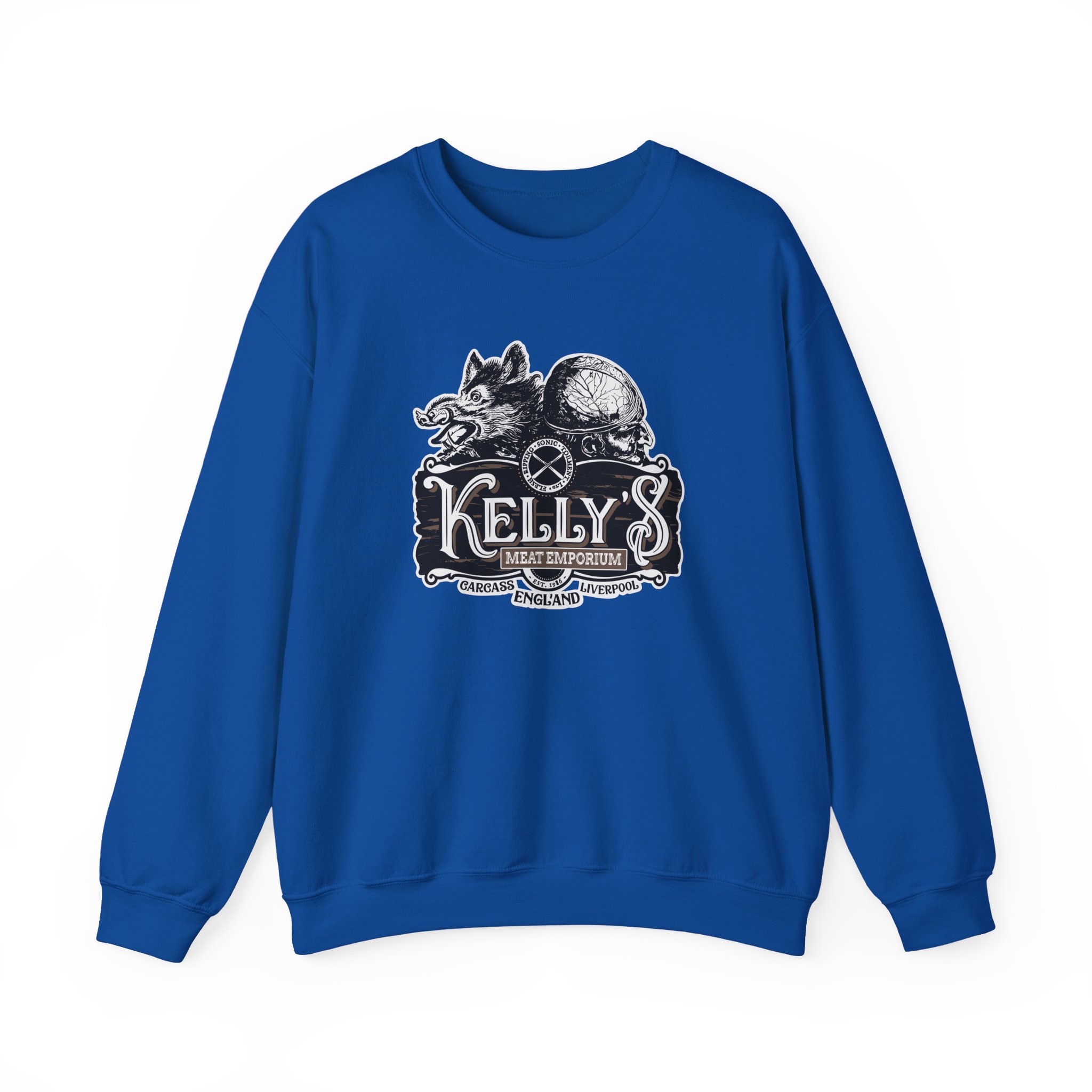 Carcass Kelly's Meat Emporium Unisex Heavy Blend™ Crewneck Sweatshirt - Image 17