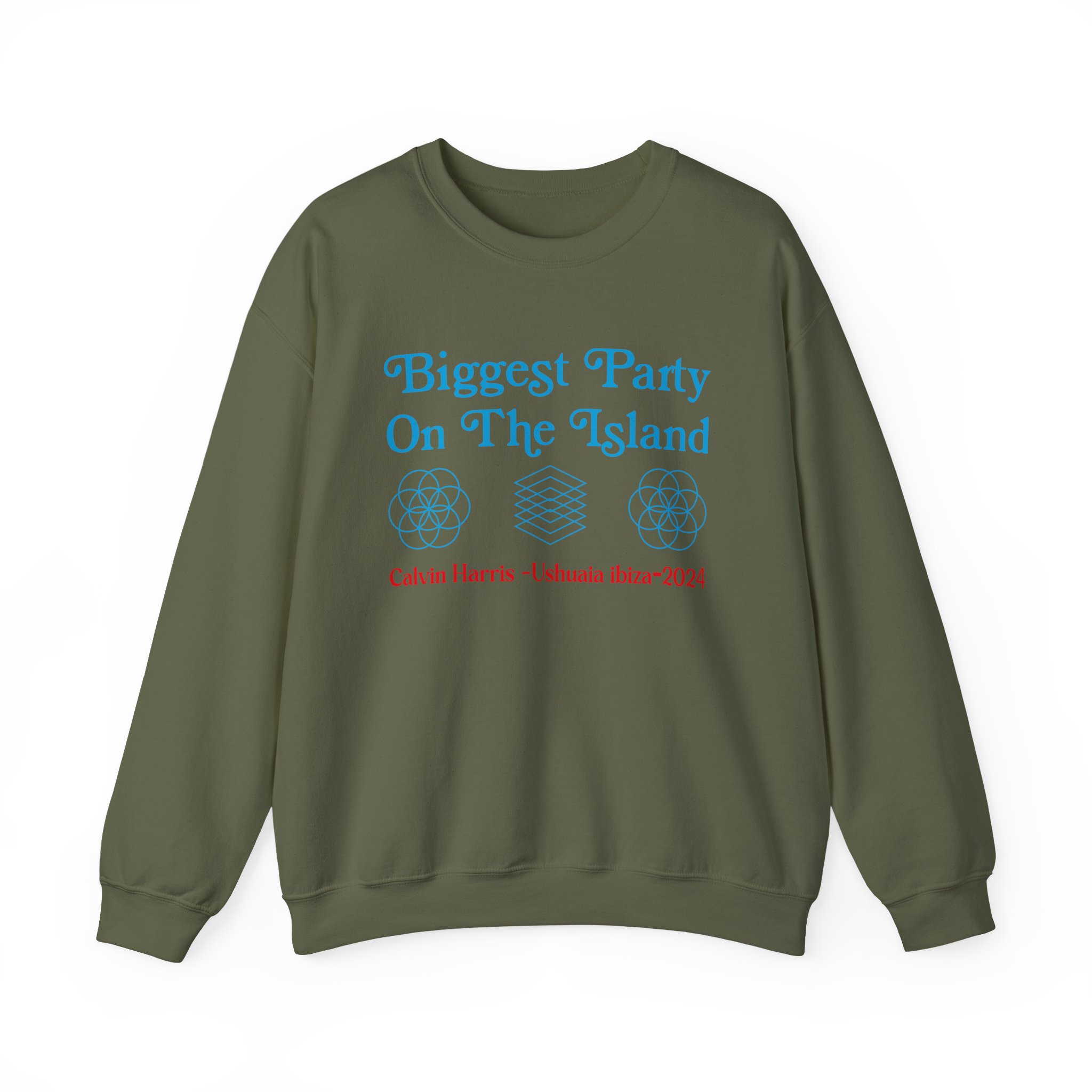 Calvin Harris Ushuaia Higher Level Unisex Heavy Blend™ Crewneck Sweatshirt - Image 13