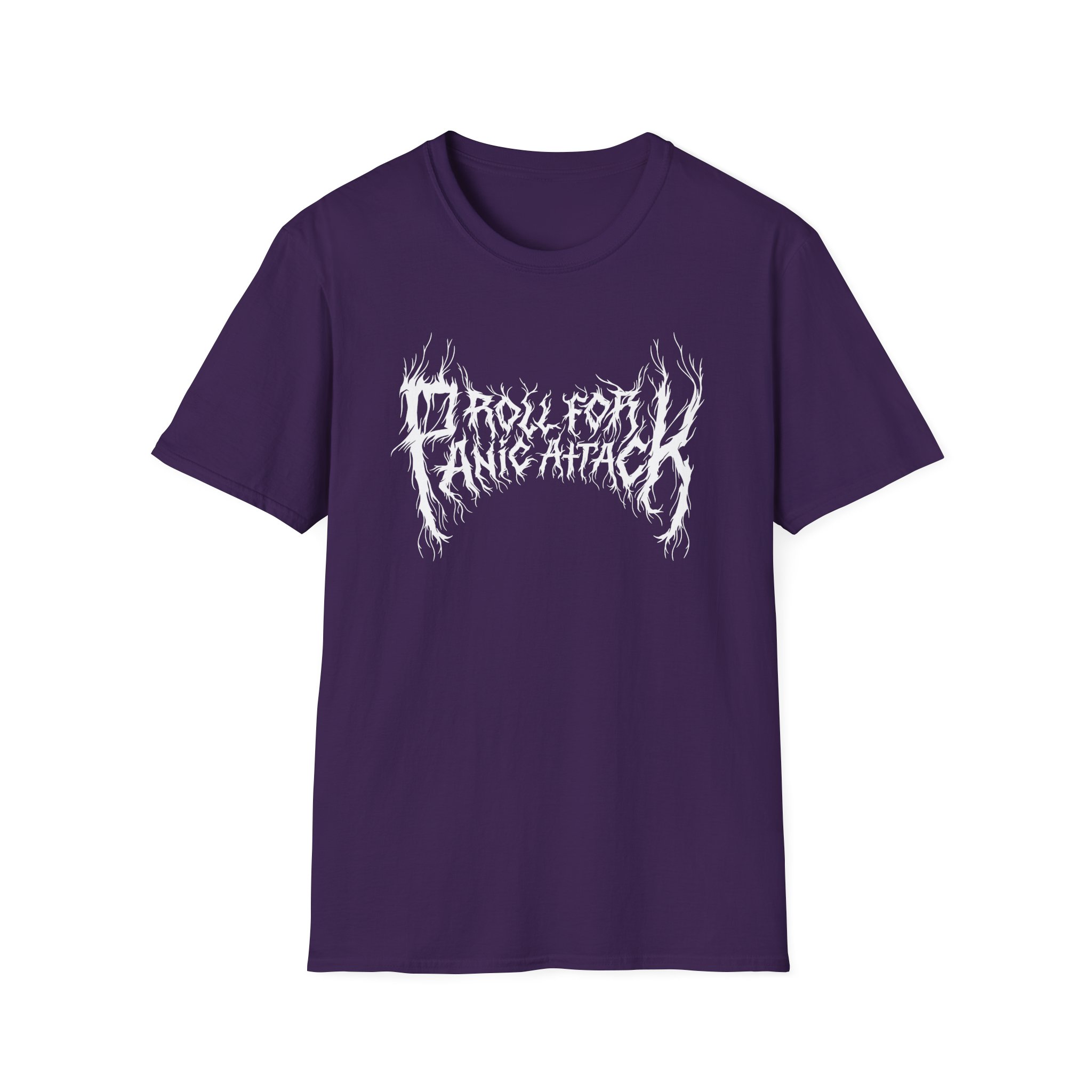 Dropout Fantasy High Roll For Panic Attack Unisex Softstyle T-Shirt - Image 11
