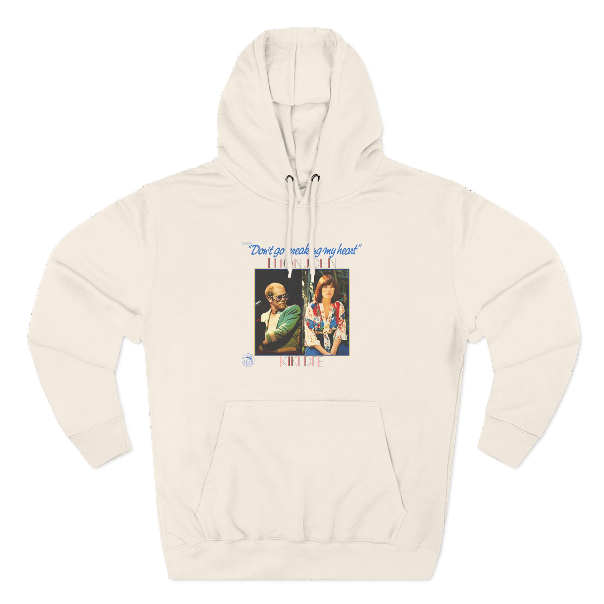 Ej Farewell Do Not Go Breaking My Heart Three-Panel Fleece Hoodie - Image 3