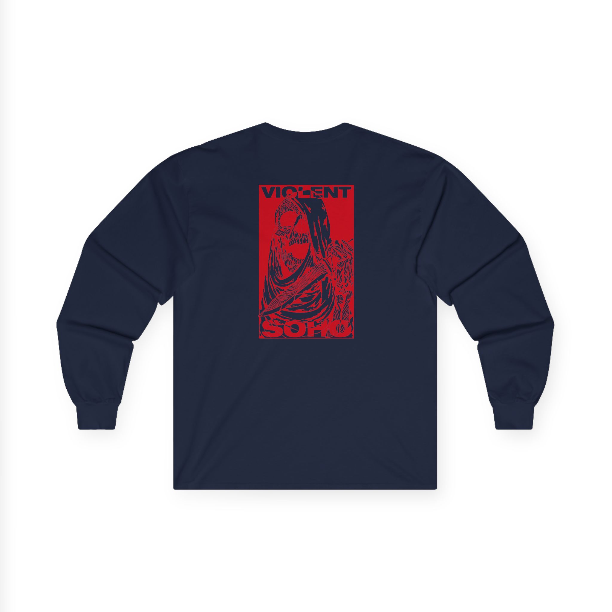 Violent Soho Skull Unisex Ultra Cotton Long Sleeve Tee - Image 30