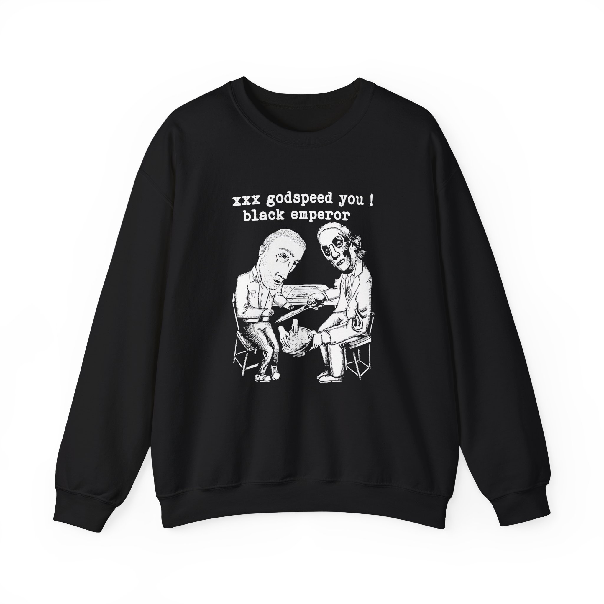 Godspeed You Black Emperor xxx godspeed you ! black emperor Unisex Heavy Blend™ Crewneck Sweatshirt