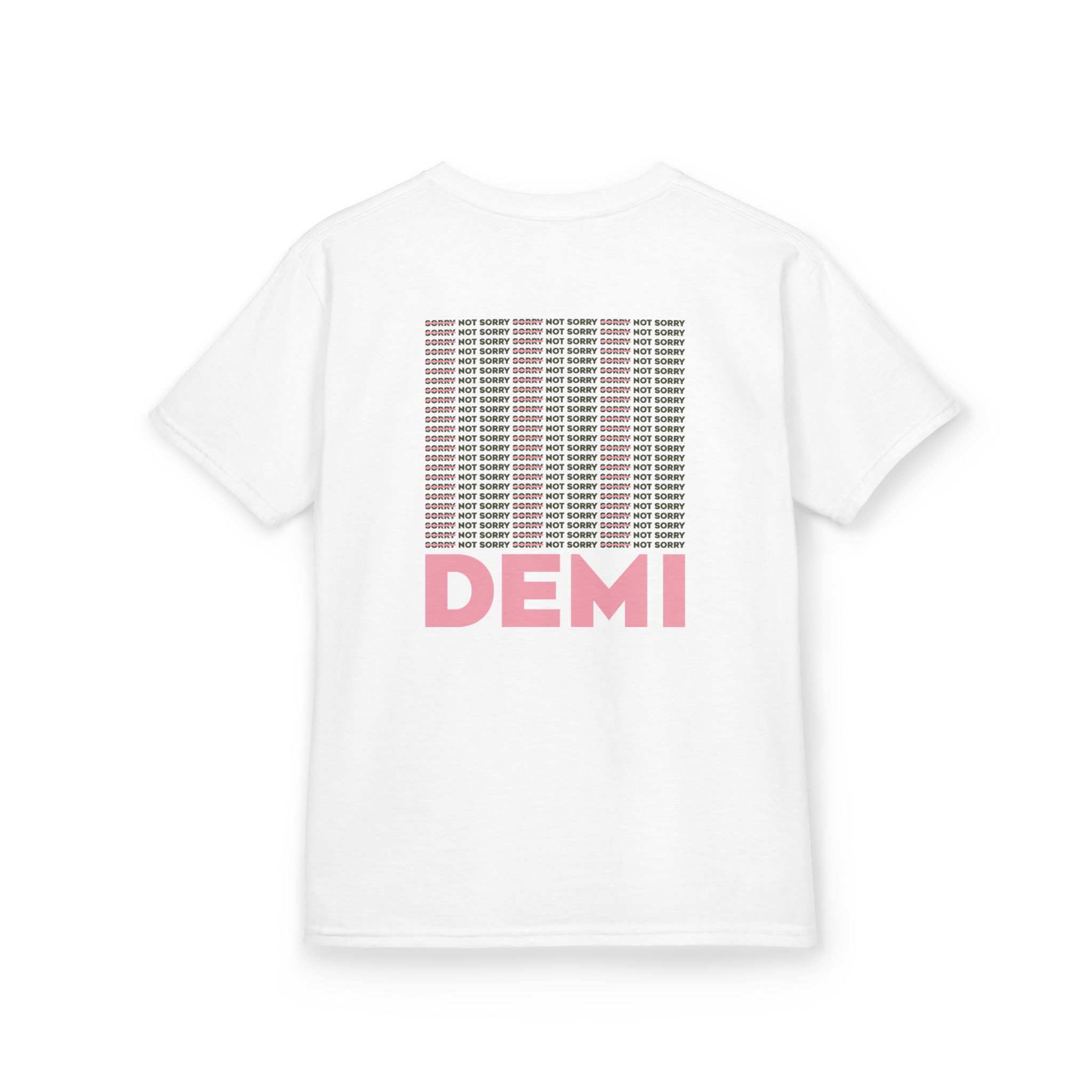 D L Not Sorry Kids Heavy Cotton™ Tee - Image 2