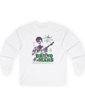 Bruno Mars Live Bourbon & Beyond Unisex Ultra Cotton Long Sleeve Tee