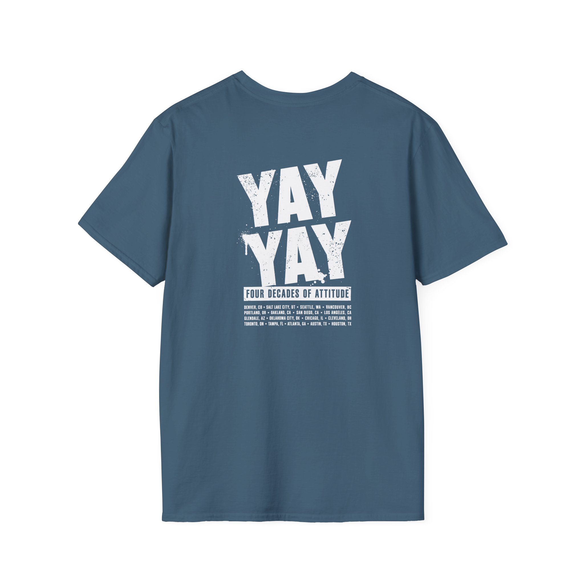 Ice Cube Yay Yay Tour Unisex Softstyle T-Shirt - Image 16