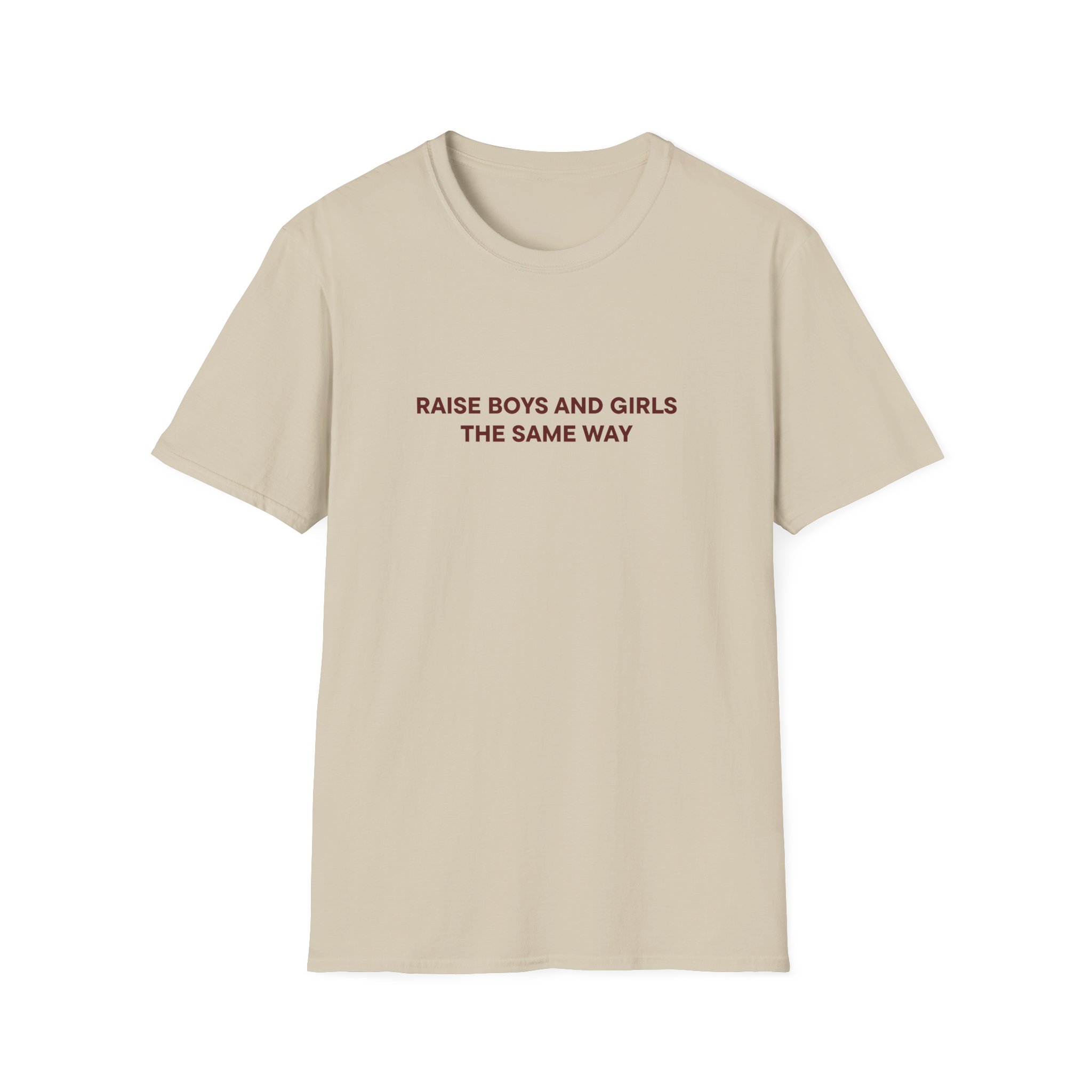 Jenny Holzer Raise the Same Way Unisex Softstyle T-Shirt - Image 3