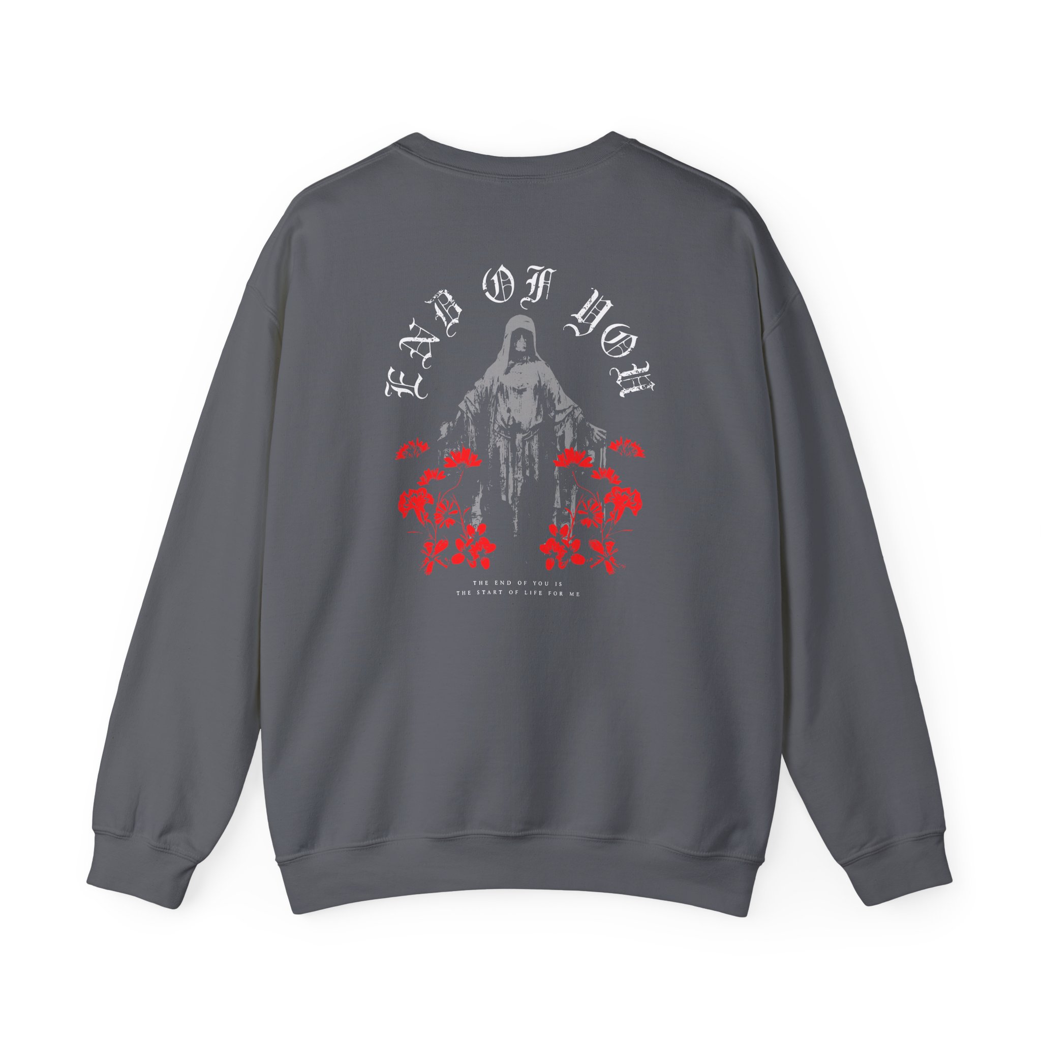 Poppy End of You Unisex Heavy Blend™ Crewneck Sweatshirt - Image 8