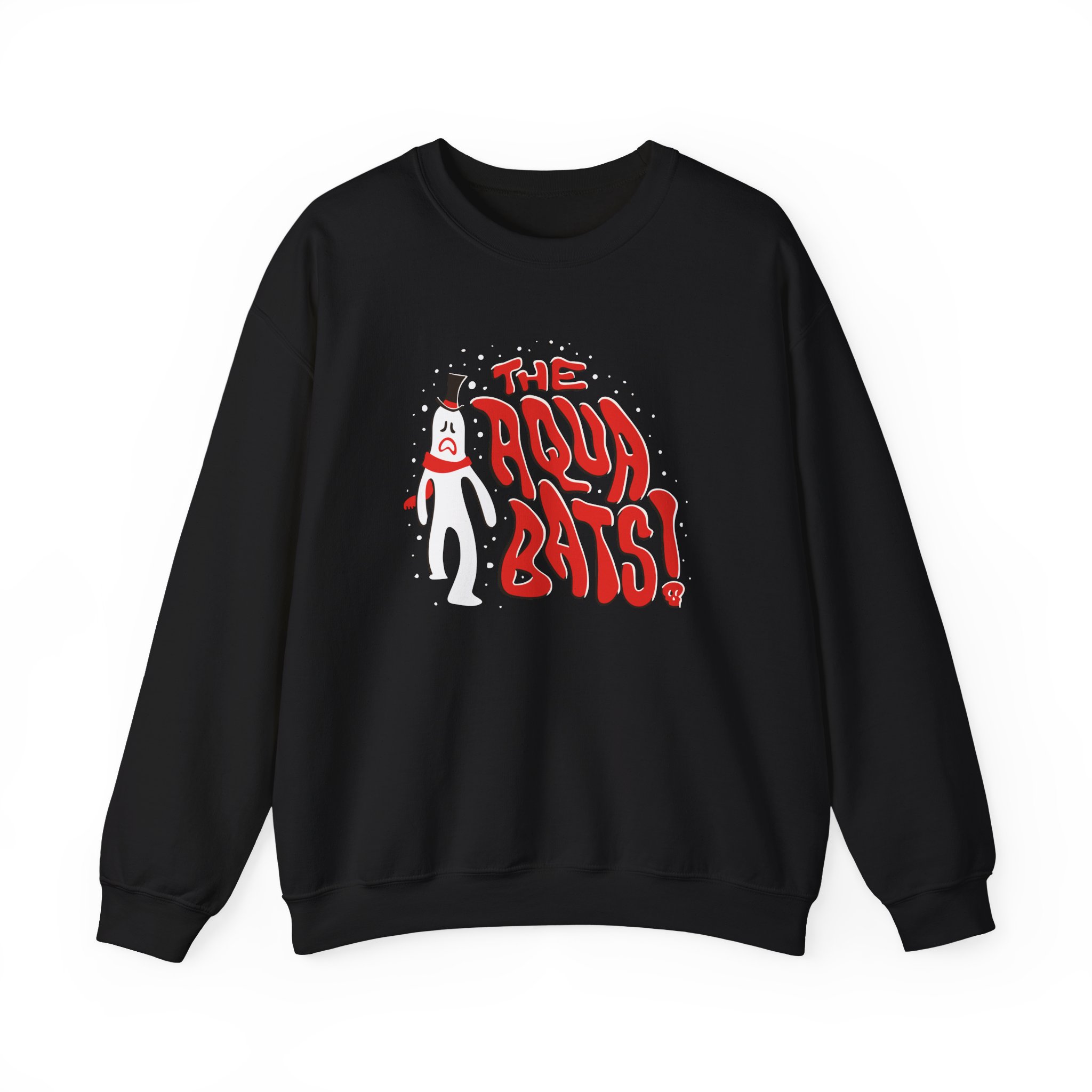 The Aquabats Raglan Obakemon Unisex Heavy Blend™ Crewneck Sweatshirt - Image 3