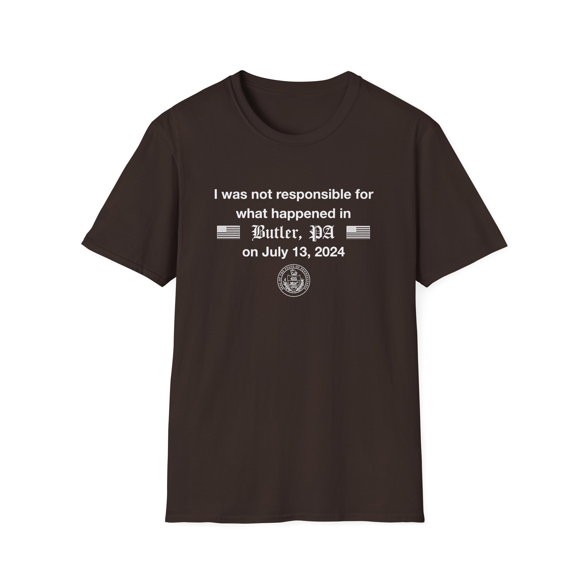 Jschlatt the Presidential Mishap Unisex Softstyle T-Shirt - Image 5