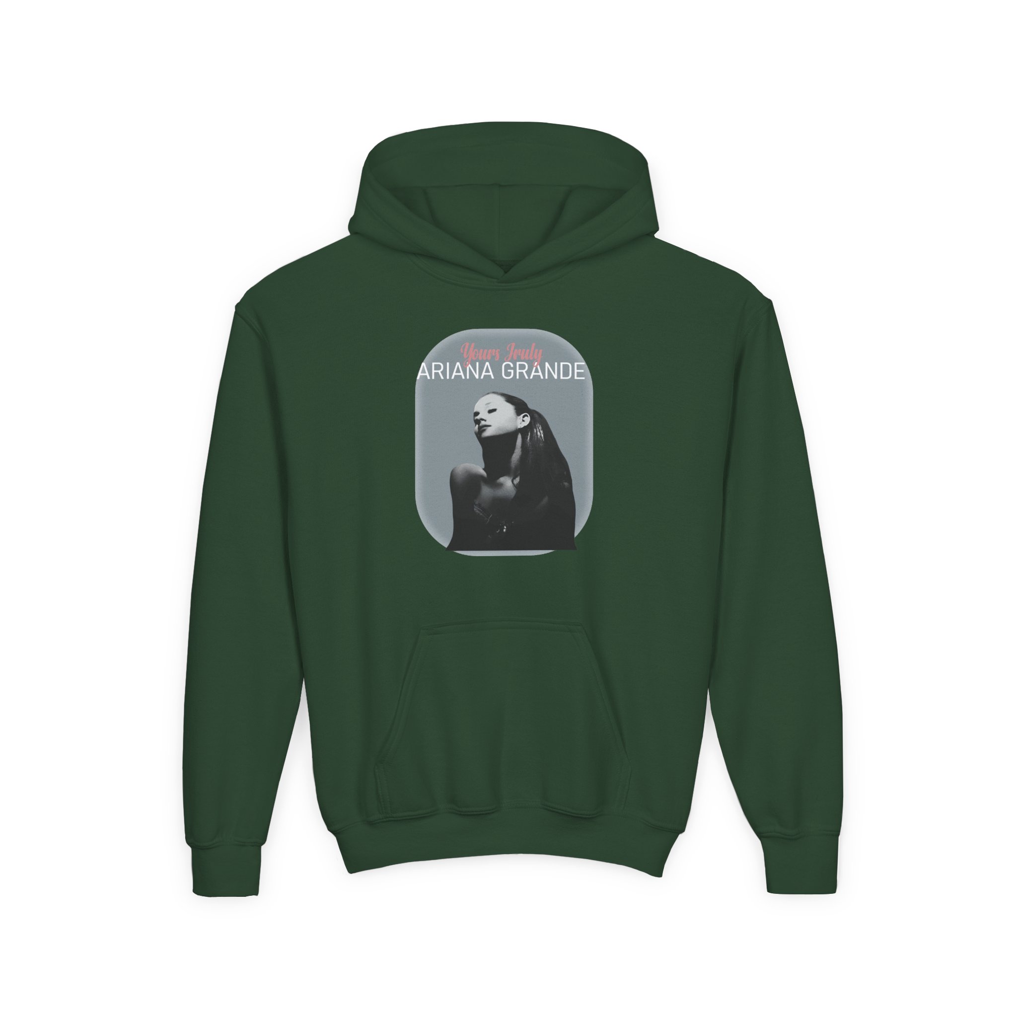 AG Yours Truly Cover Youth Heavy Blend Hooded Sweatshirt - Image 5