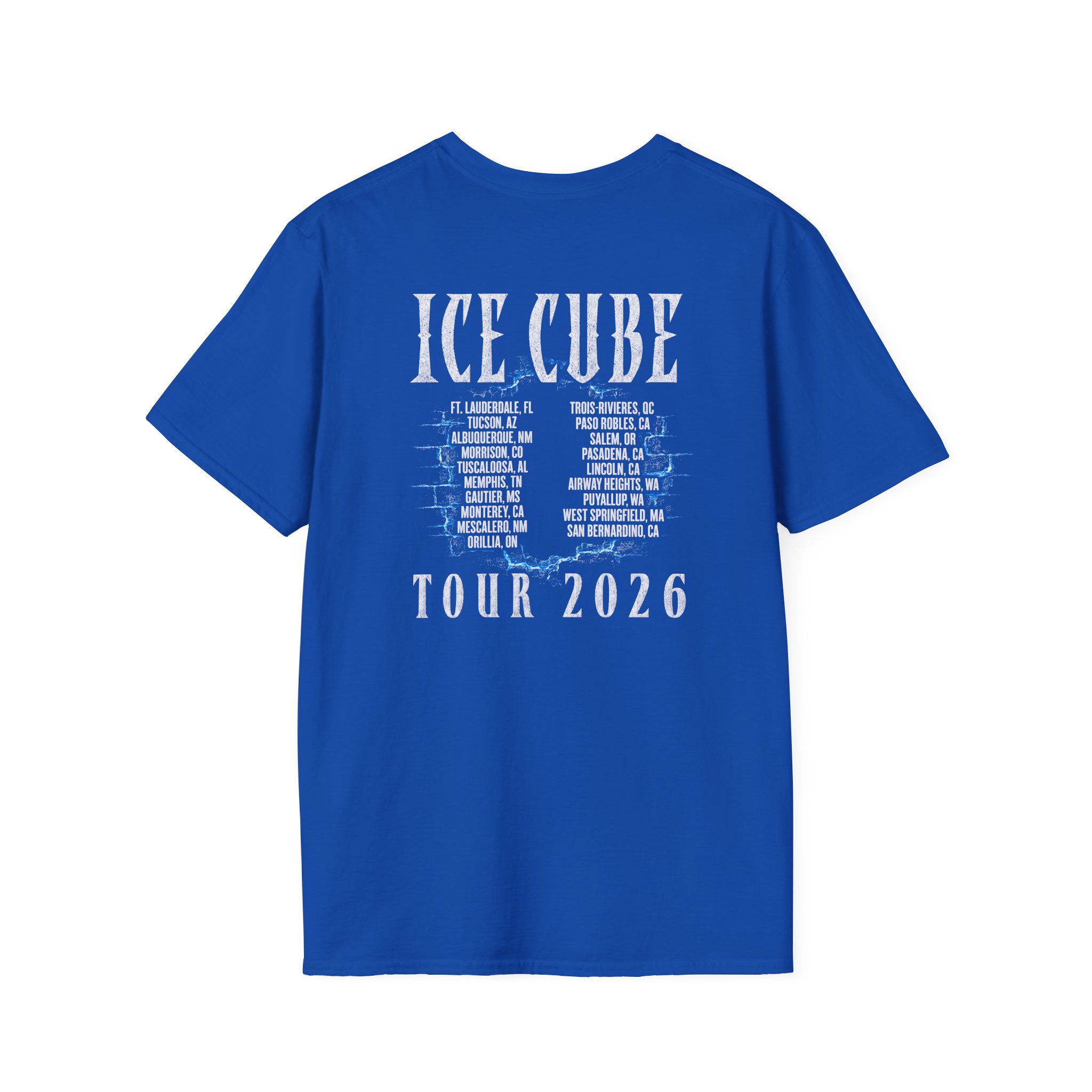 Ice Cube 2026 Logo Tour Unisex Softstyle T-Shirt - Image 16