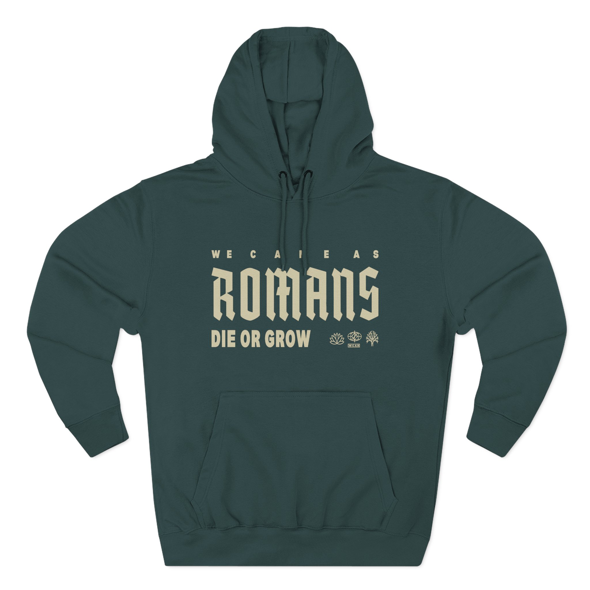We Came as Romans Die or Grow Three-Panel Fleece Hoodie - Image 7