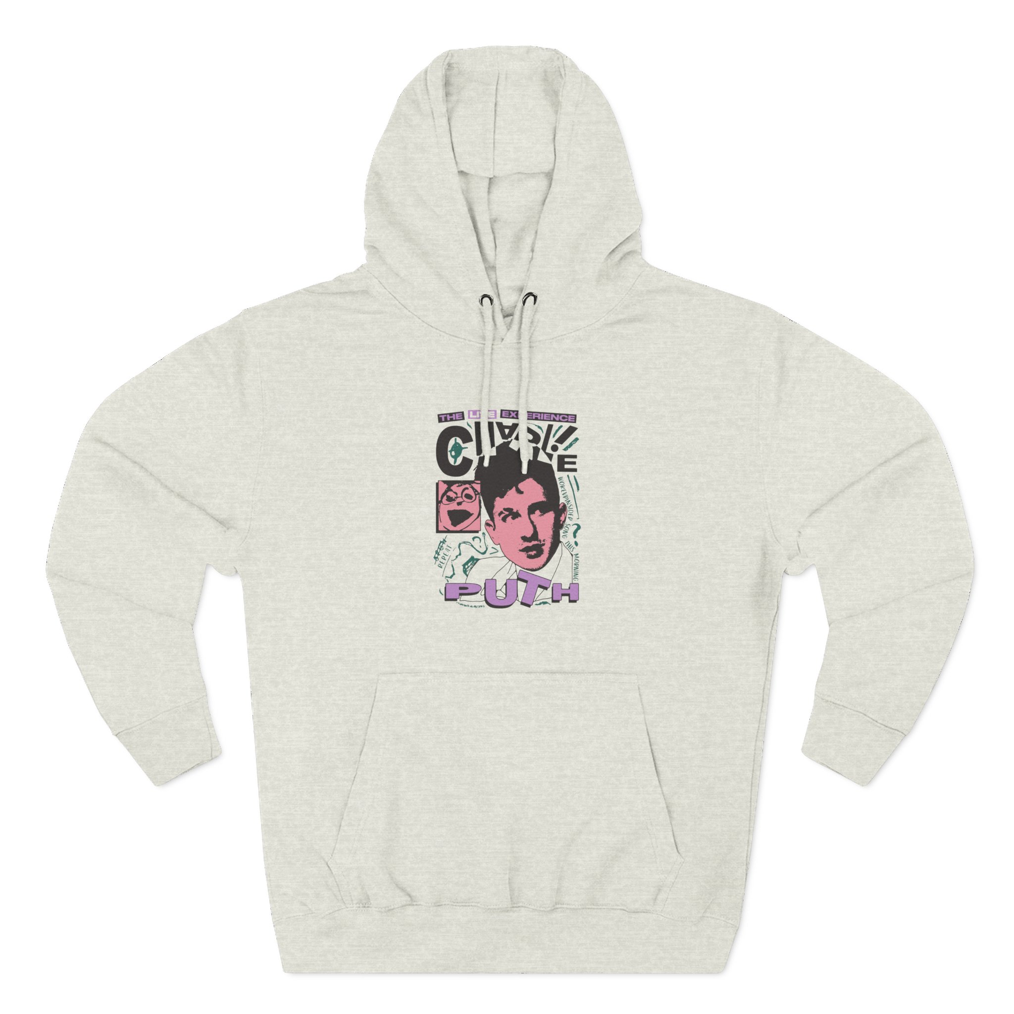 Charlie Puth Live Experience Three-Panel Fleece Hoodie - Image 7