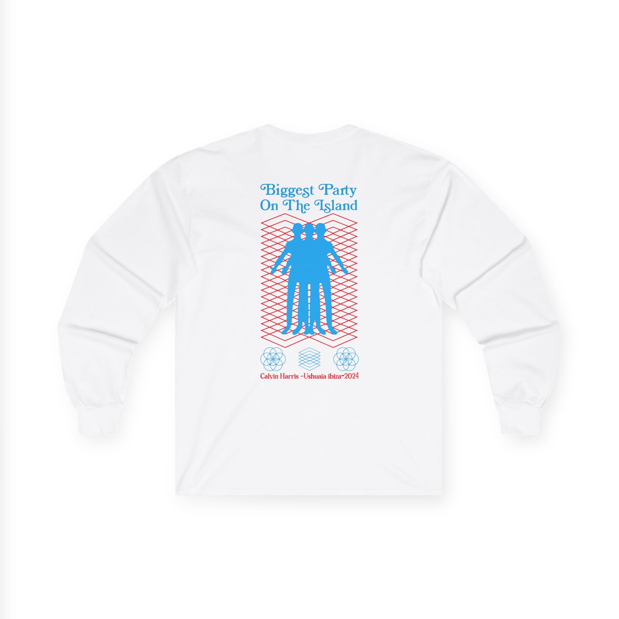 Calvin Harris Ushuaia Higher Level Unisex Ultra Cotton Long Sleeve Tee - Image 2