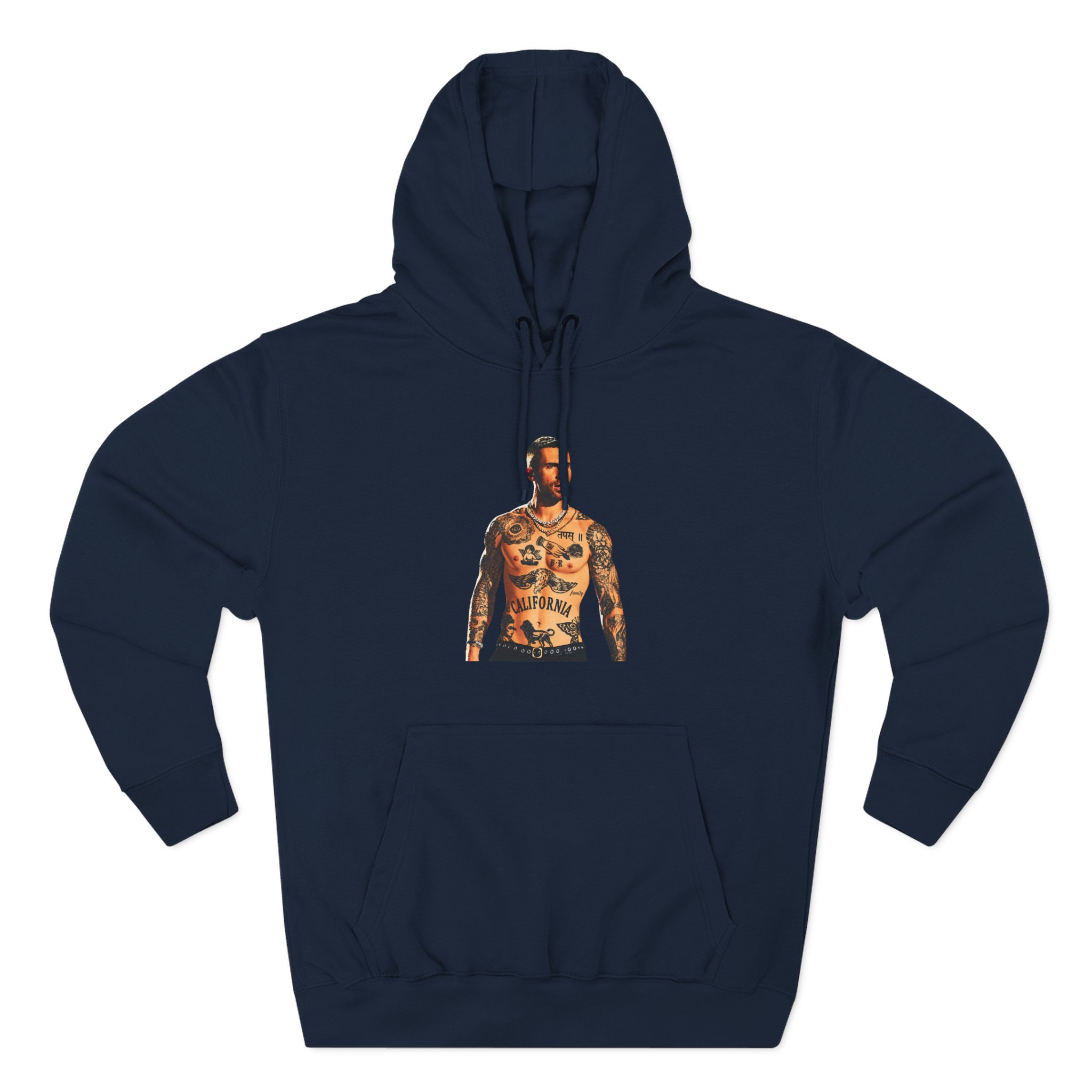 Adam Levine Three-Panel Fleece Hoodie - Image 7