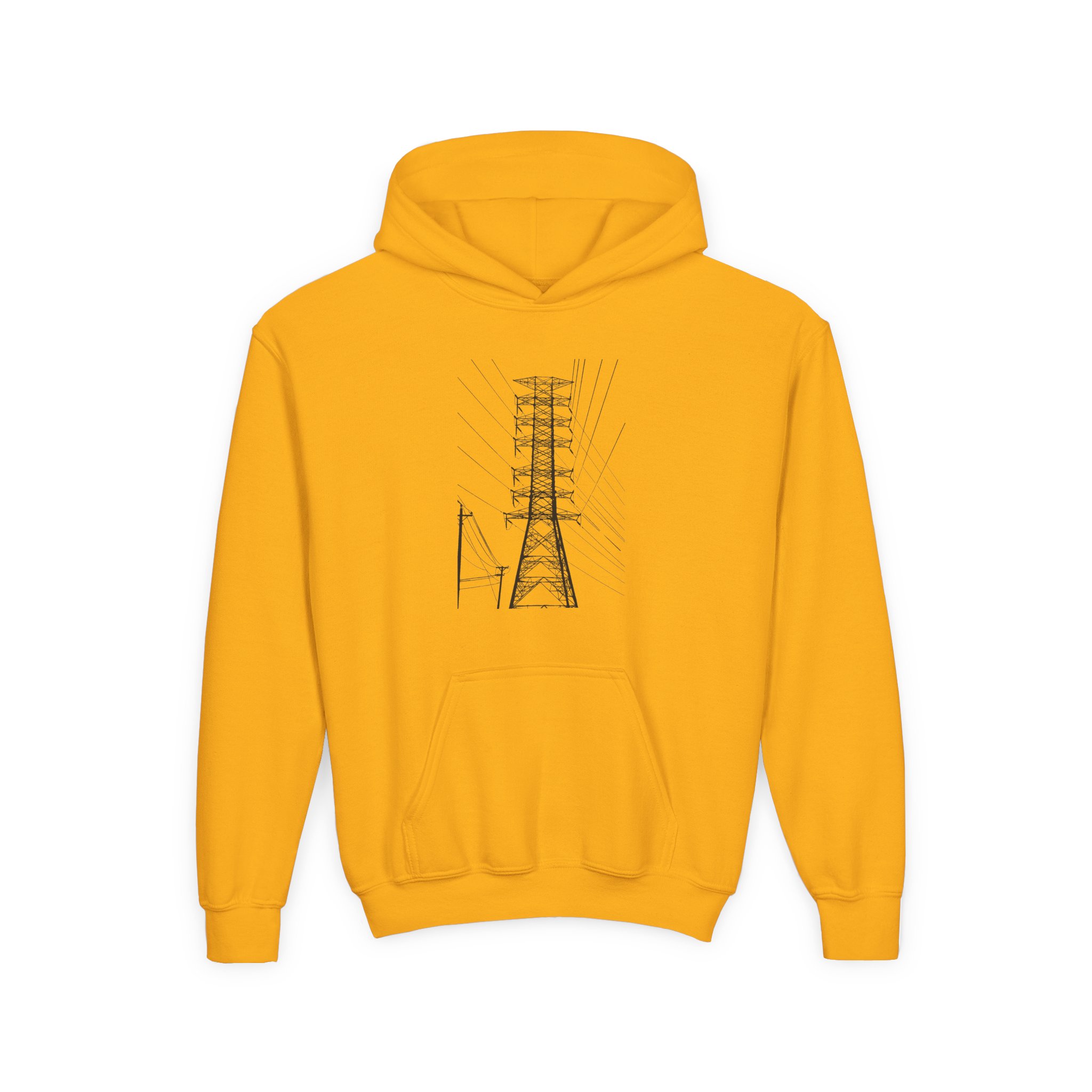 Youth Ethel Cain Pylon Heavy Blend Hooded Sweatshirt - Image 5