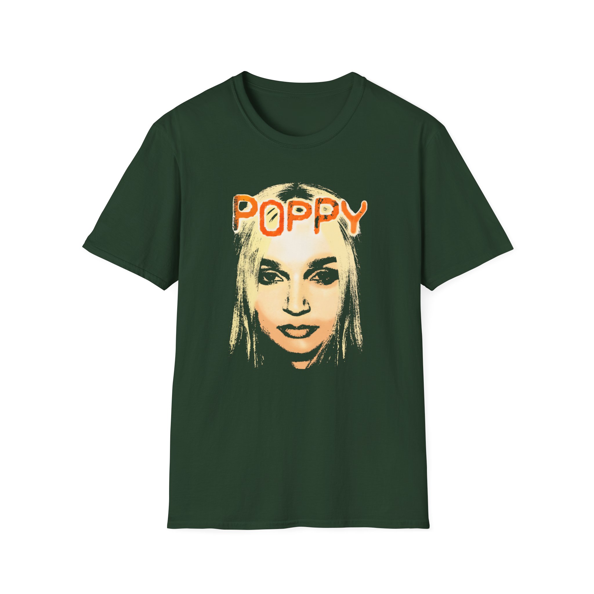 Poppy Demons Unisex Softstyle T-Shirt - Image 7