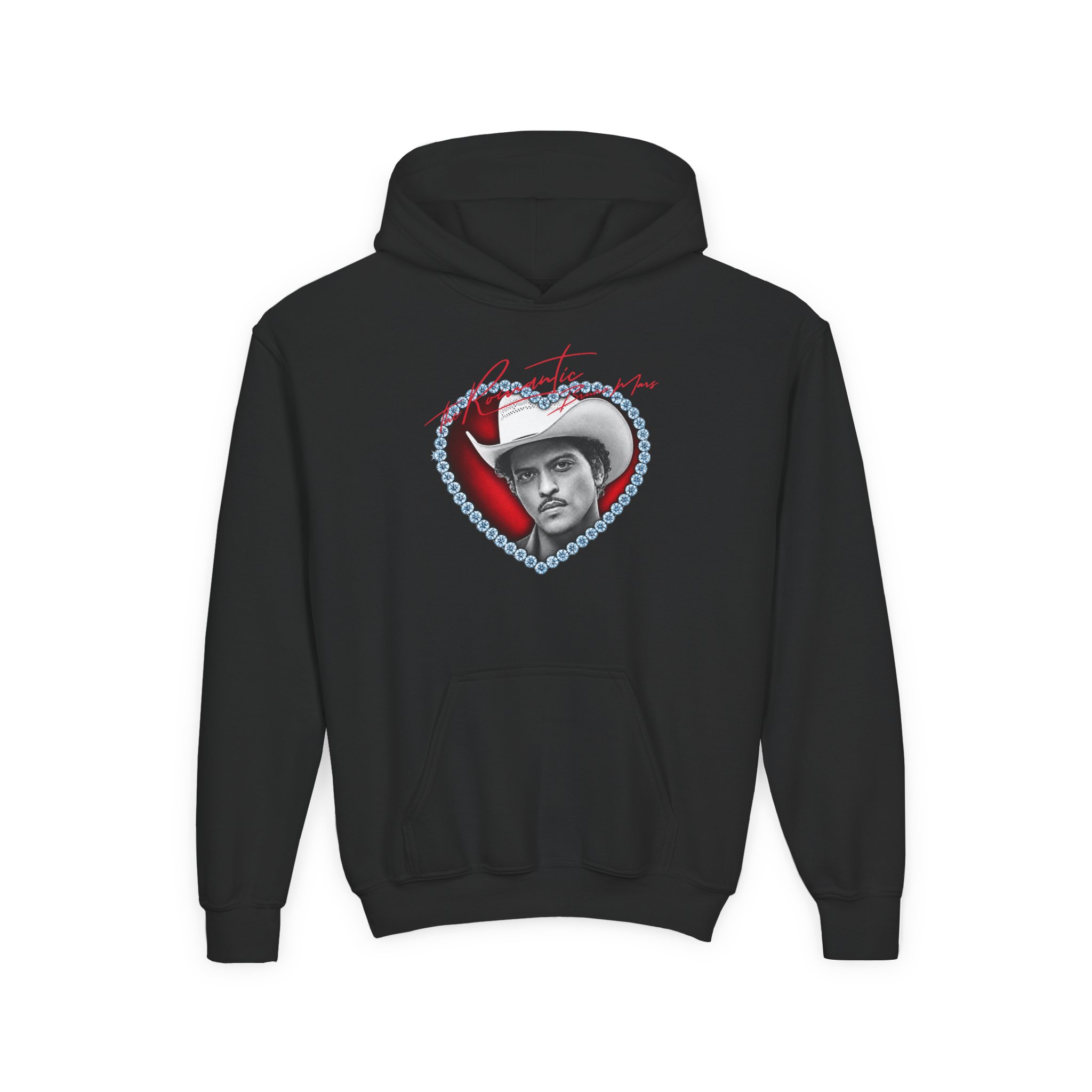 Bruno Mars Win Your Heart Youth Heavy Blend Hooded Sweatshirt