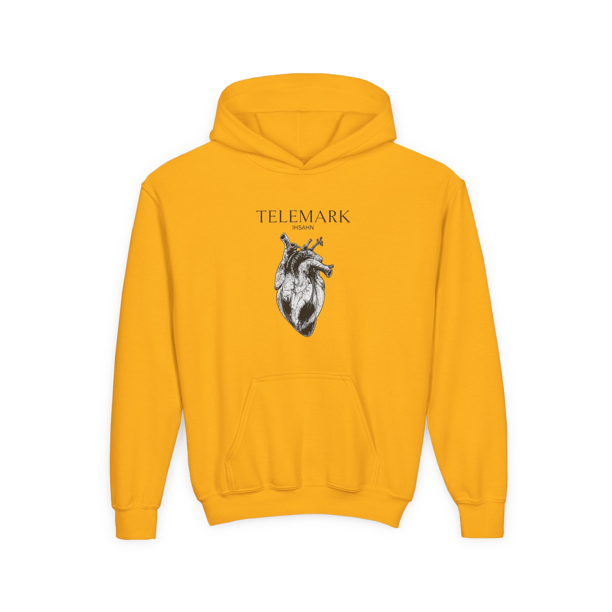 Youth Ihsahn Heart Heavy Blend Hooded Sweatshirt - Image 3