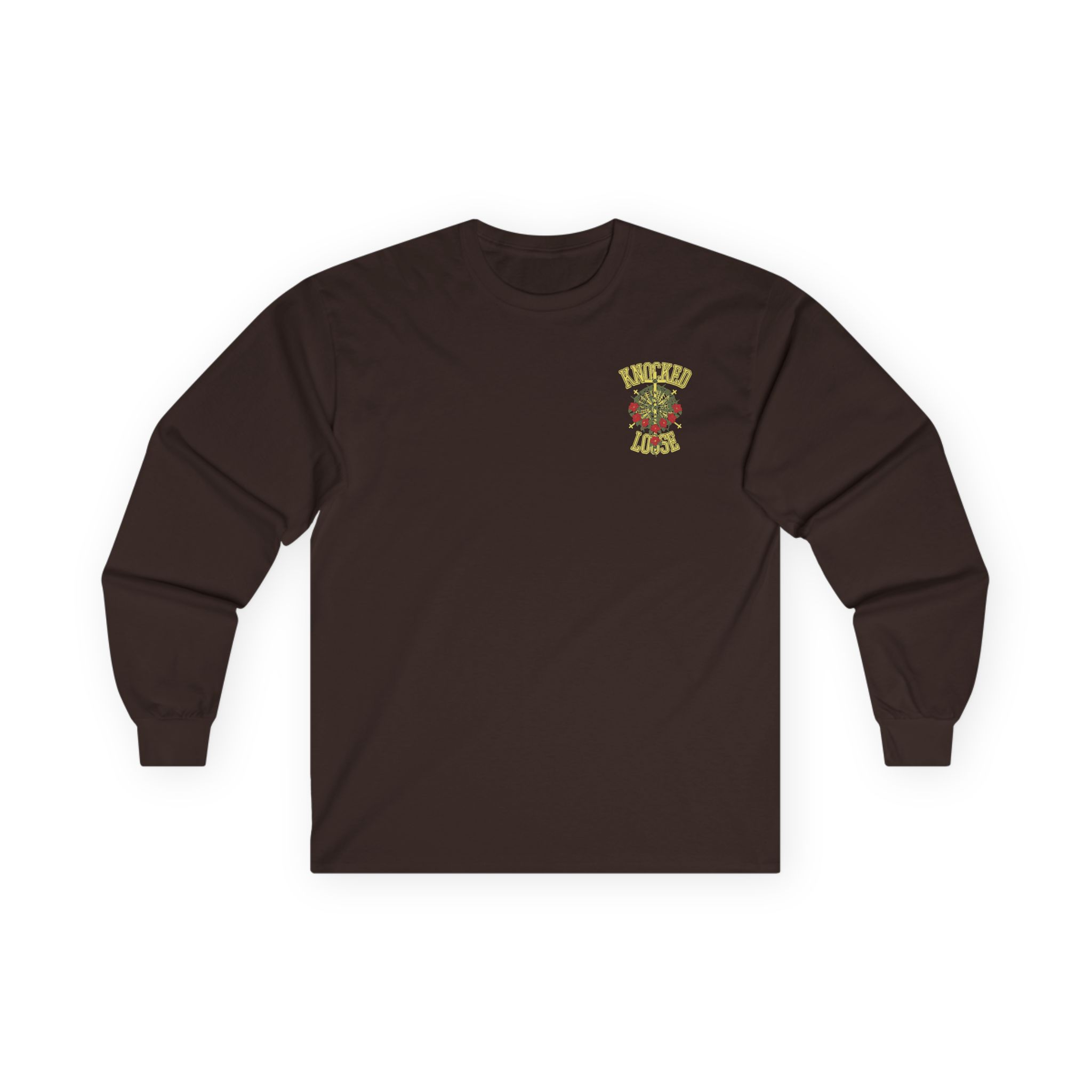 Knocked Loose Crown of Thorns Unisex Ultra Cotton Long Sleeve Tee - Image 3