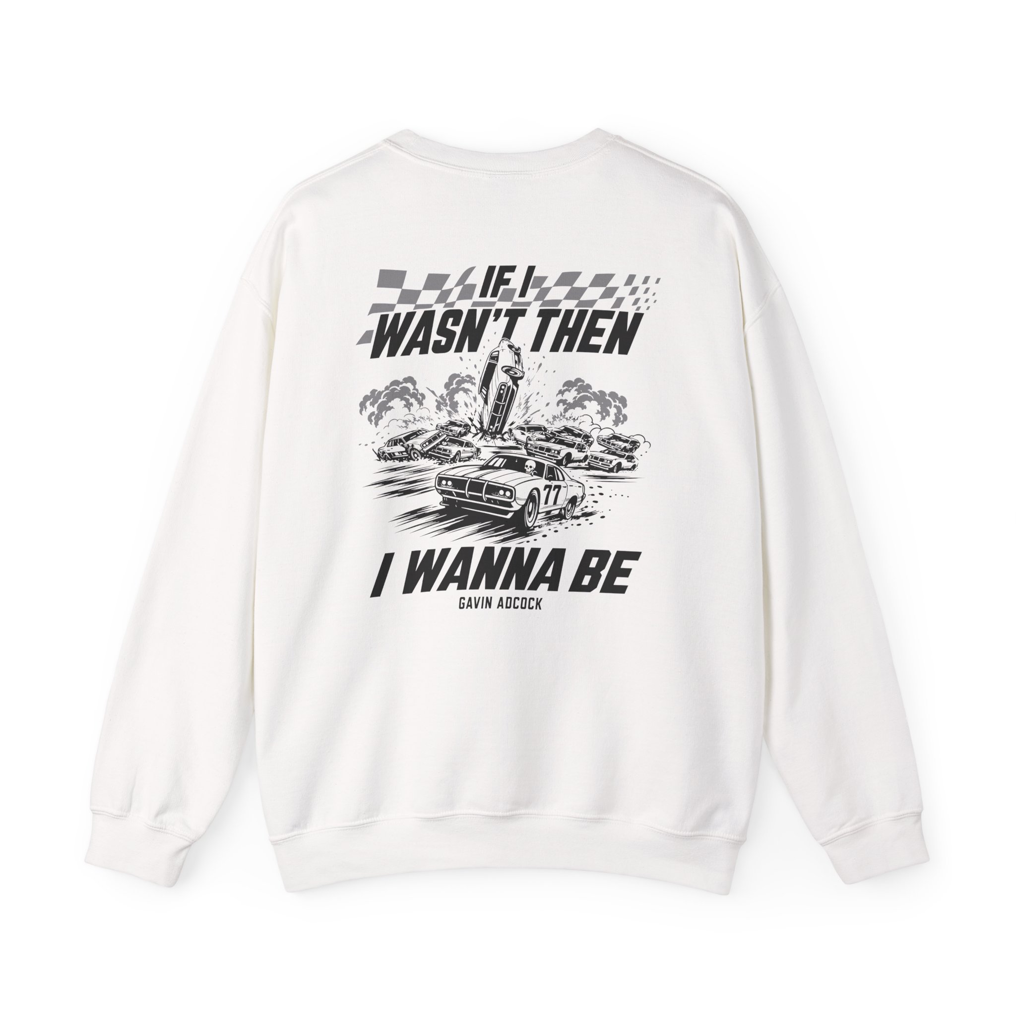 Gavin Adcock Wanna Be Unisex Heavy Blend™ Crewneck Sweatshirt - Image 2