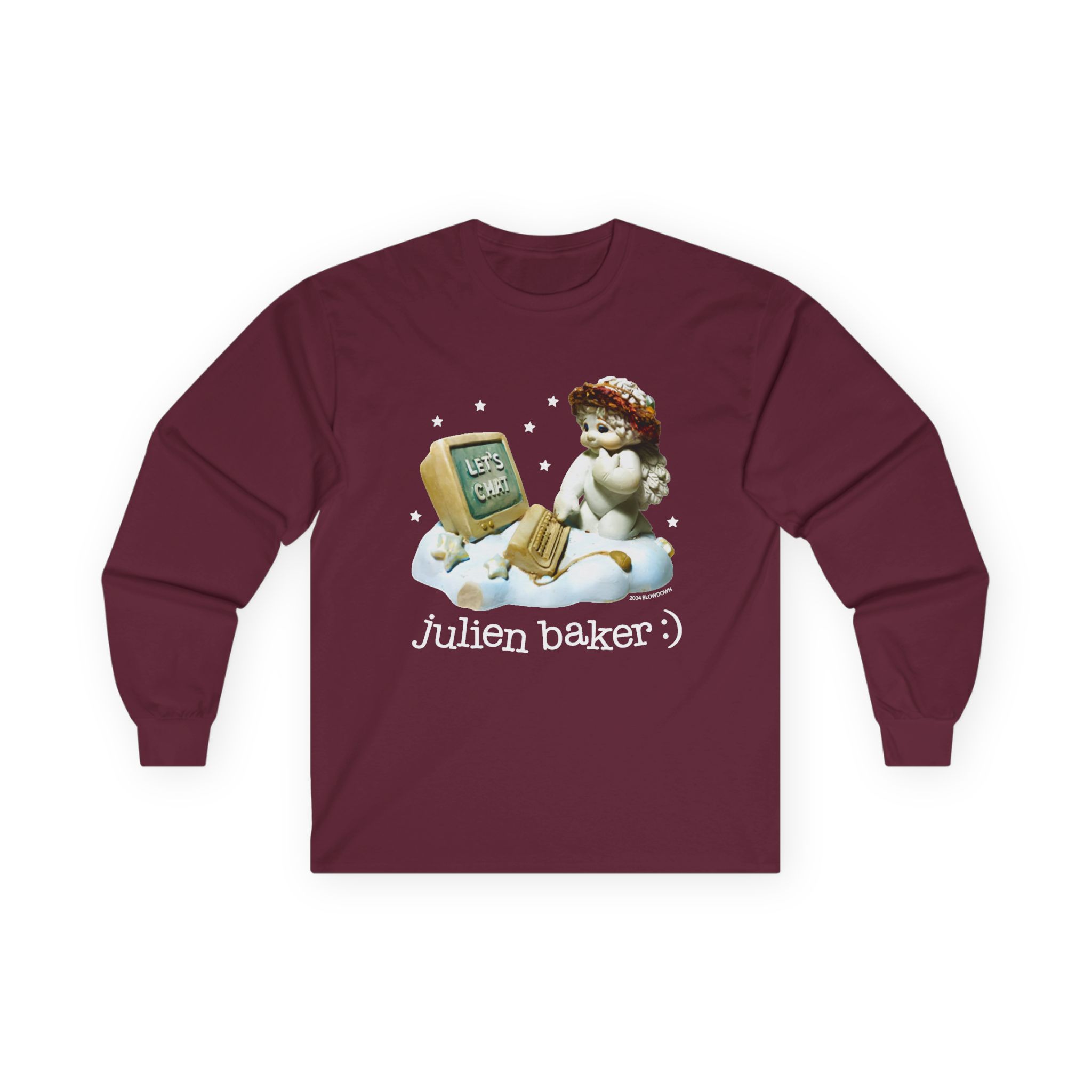 Julien Baker Online Angel Unisex Ultra Cotton Long Sleeve Tee - Image 3