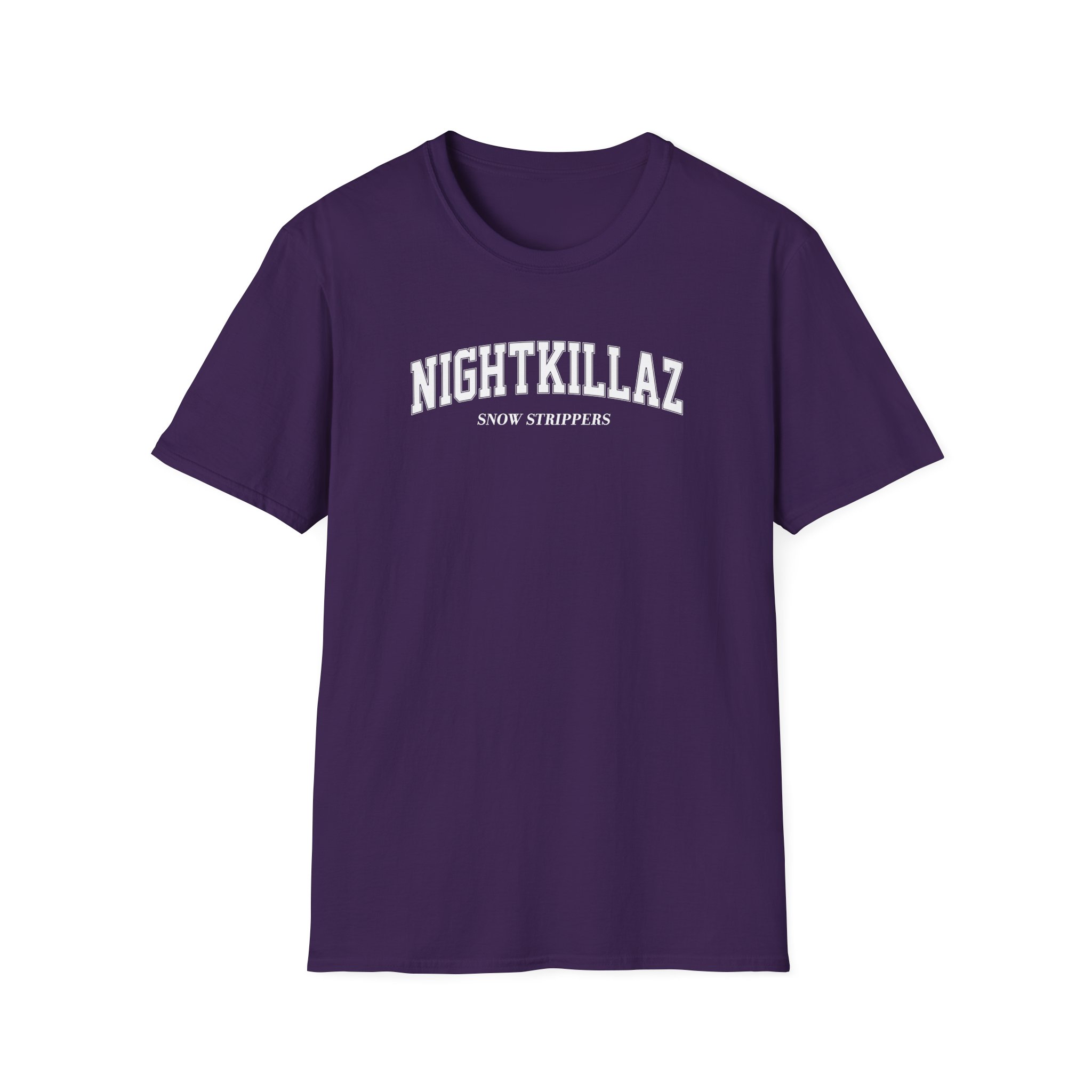 Snow Strippers Nightkillaz Unisex Softstyle T-Shirt - Image 21
