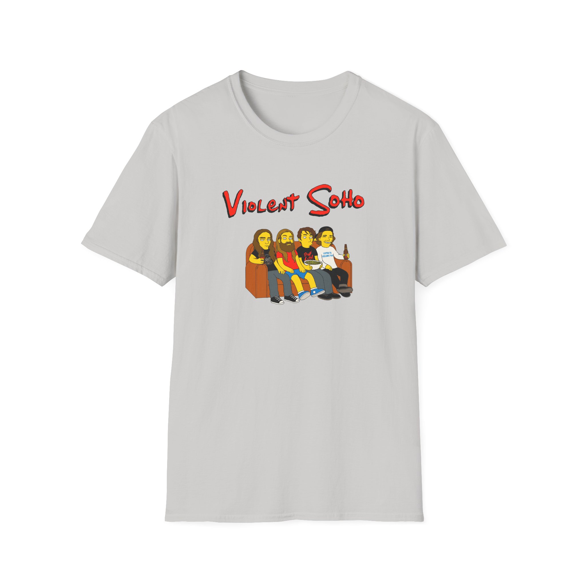Violent Soho Springfield 4122 Unisex Softstyle T-Shirt - Image 5
