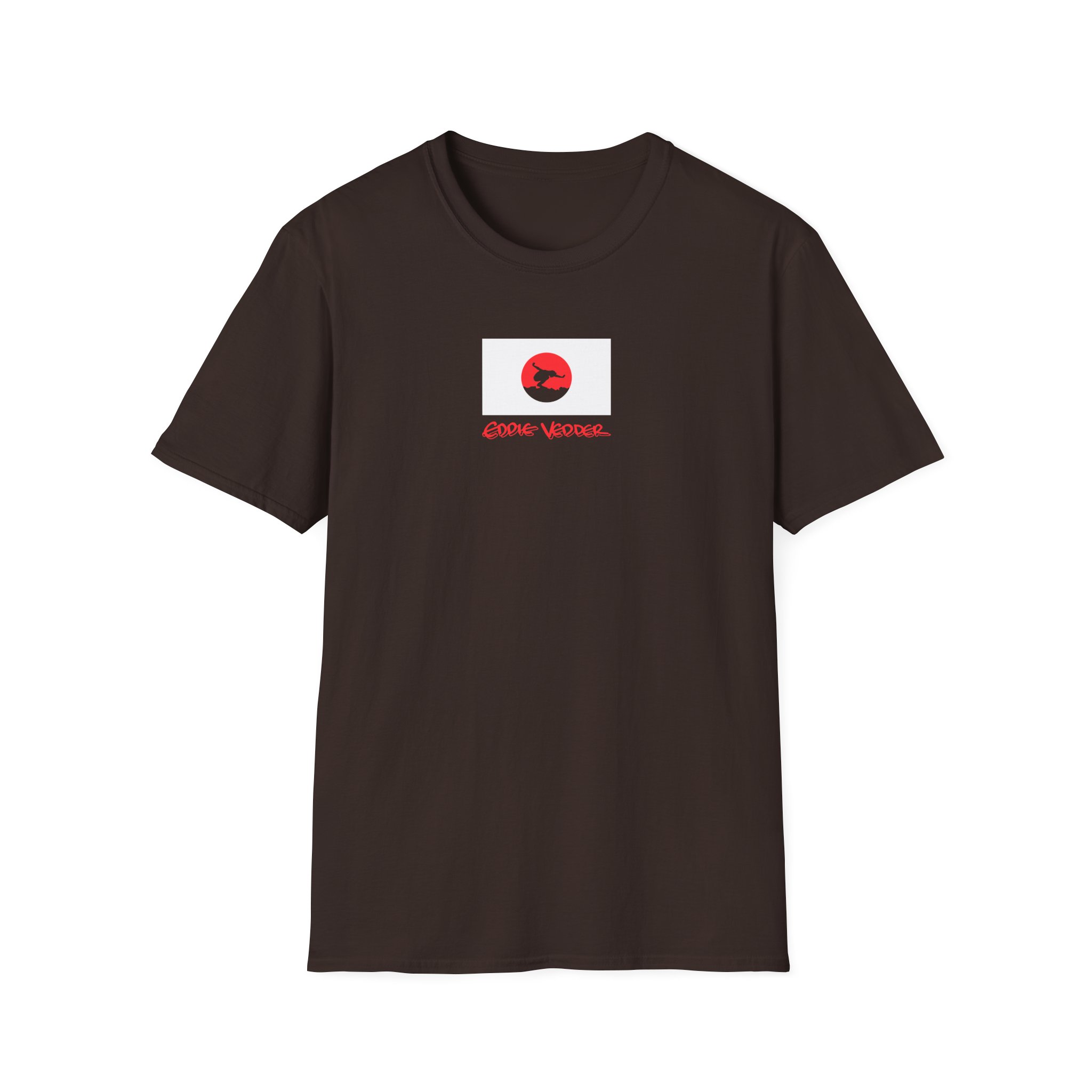 Eddie Vedder Flag Unisex Softstyle T-Shirt - Image 3