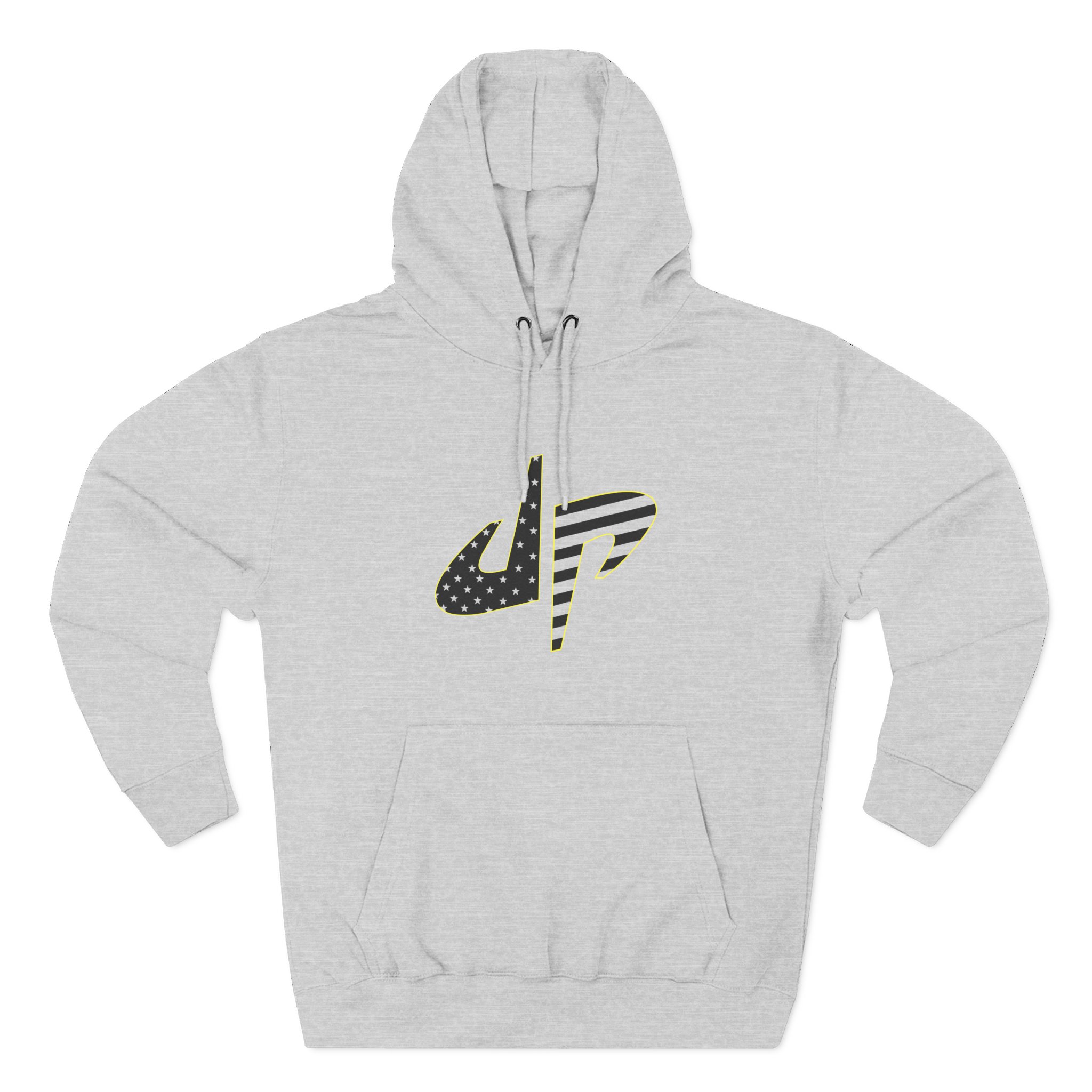 Dude Perfect Salute To Service Three-Panel Fleece Hoodie - Image 5