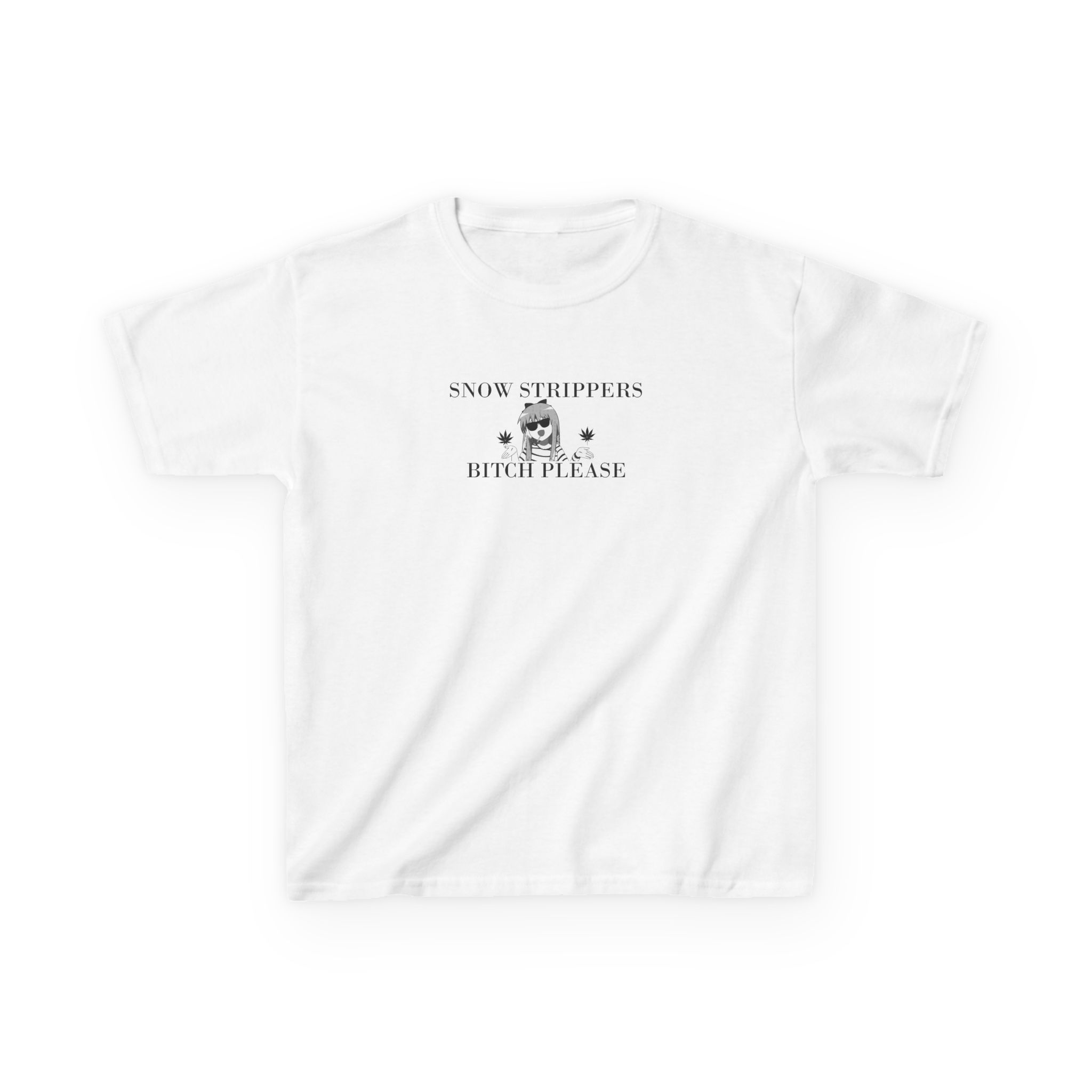 Kids Snow Strippers Bitch Please Heavy Cotton™ Tee